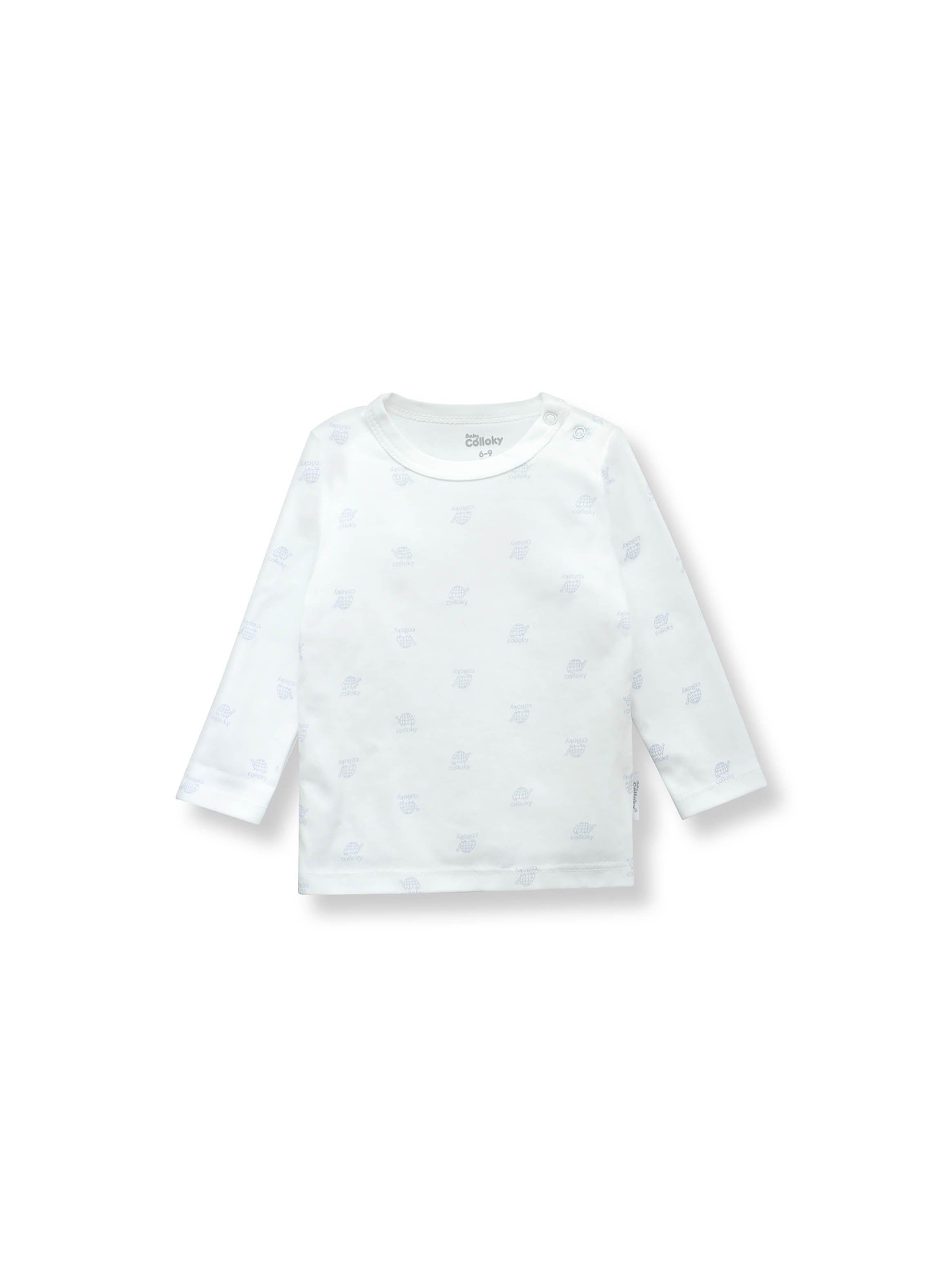 Camiseta Niño Celeste (0 A 24 Meses) Colloky-1
