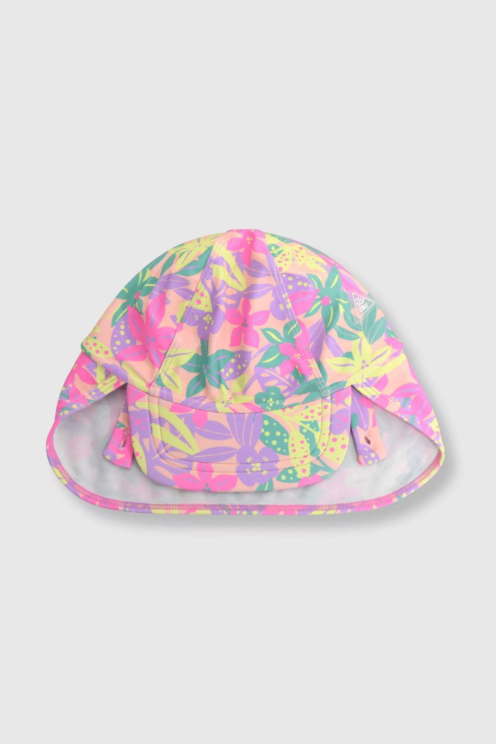 Jockey de bebé niña playa uv damasco (0 a 9 meses)-2