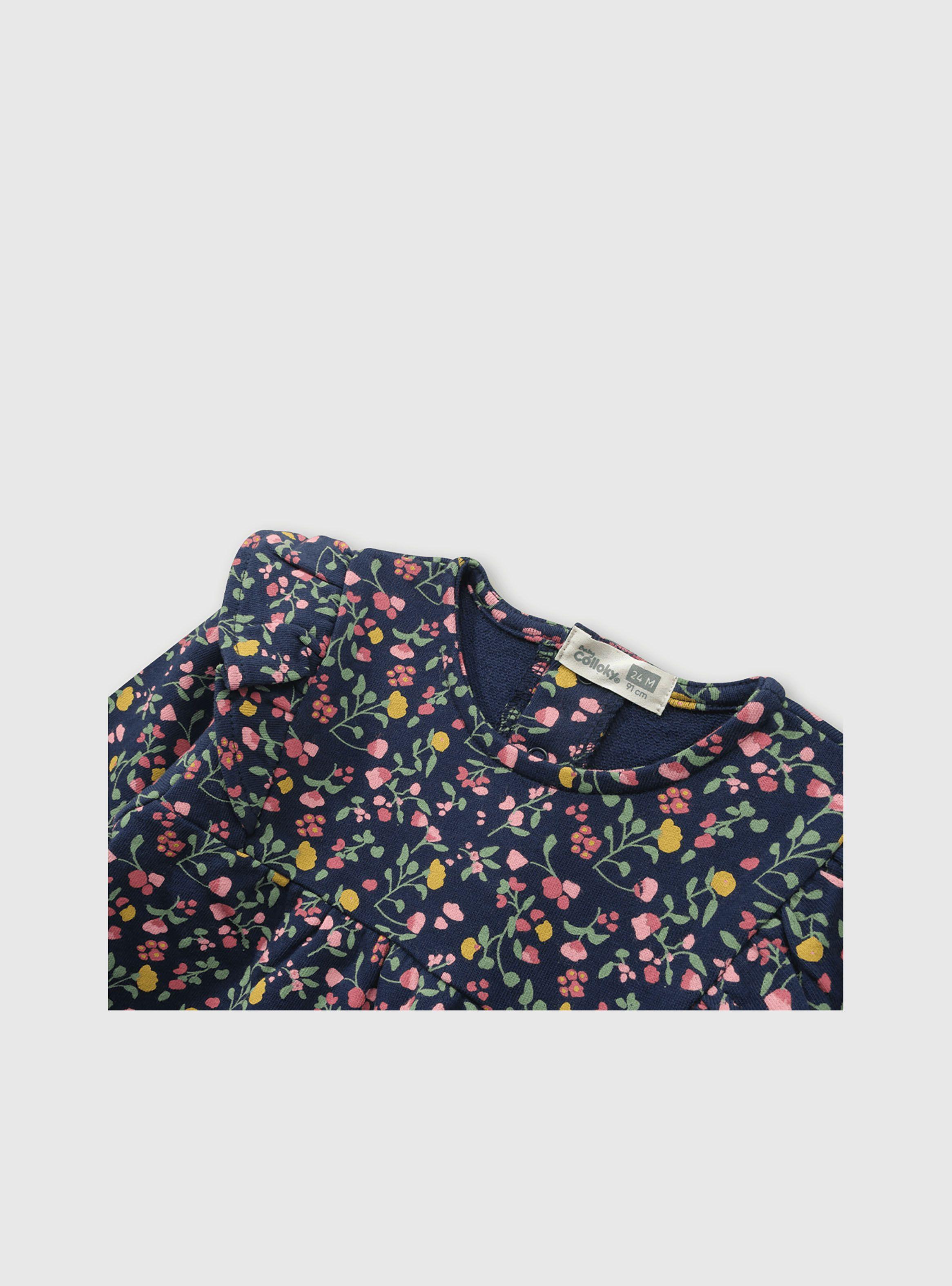 Vestido Niña Azul 53131 Colloky-2