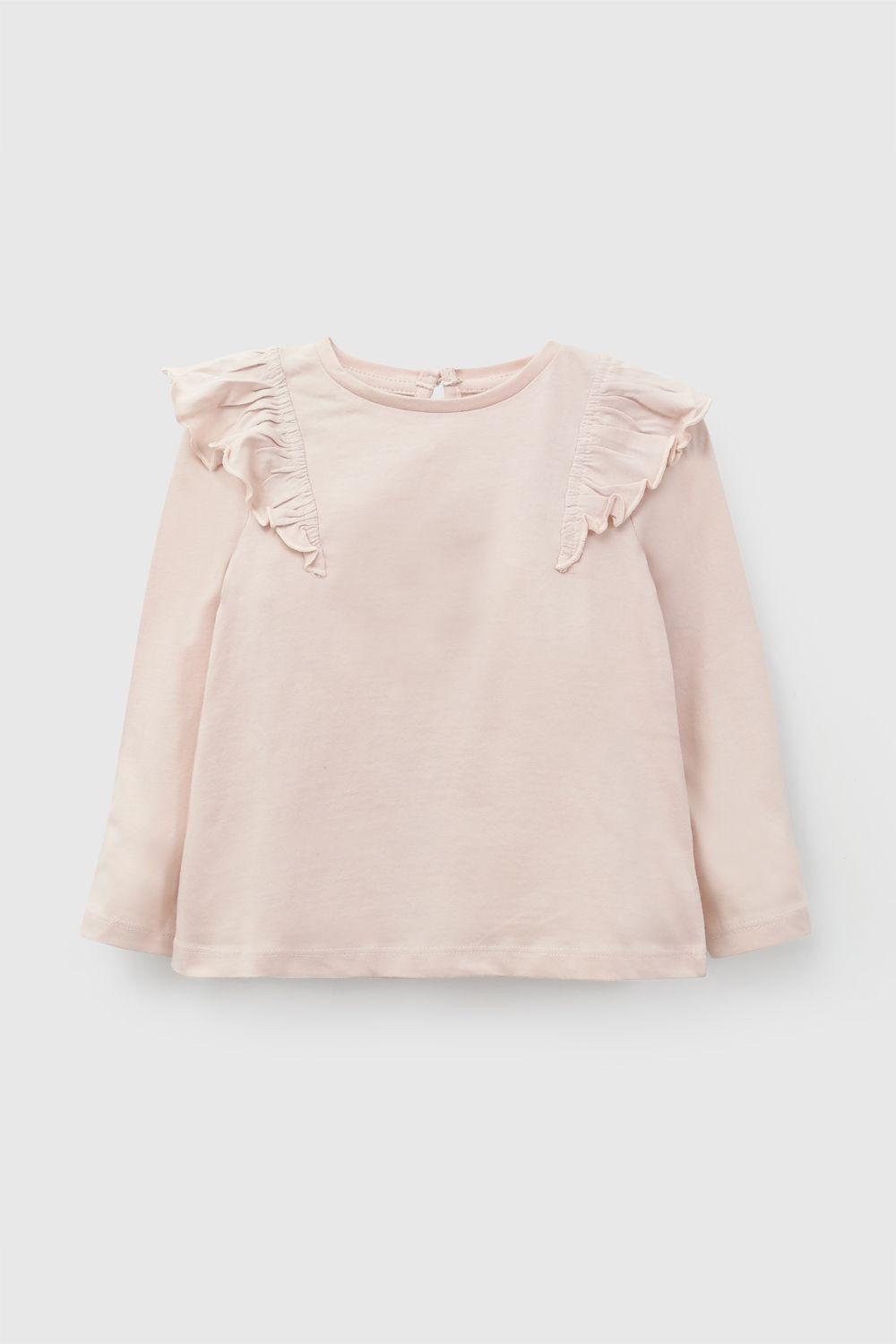 Polera Vuelos Rosa Viejo Niña 6-9M a 4-5A Colloky-0