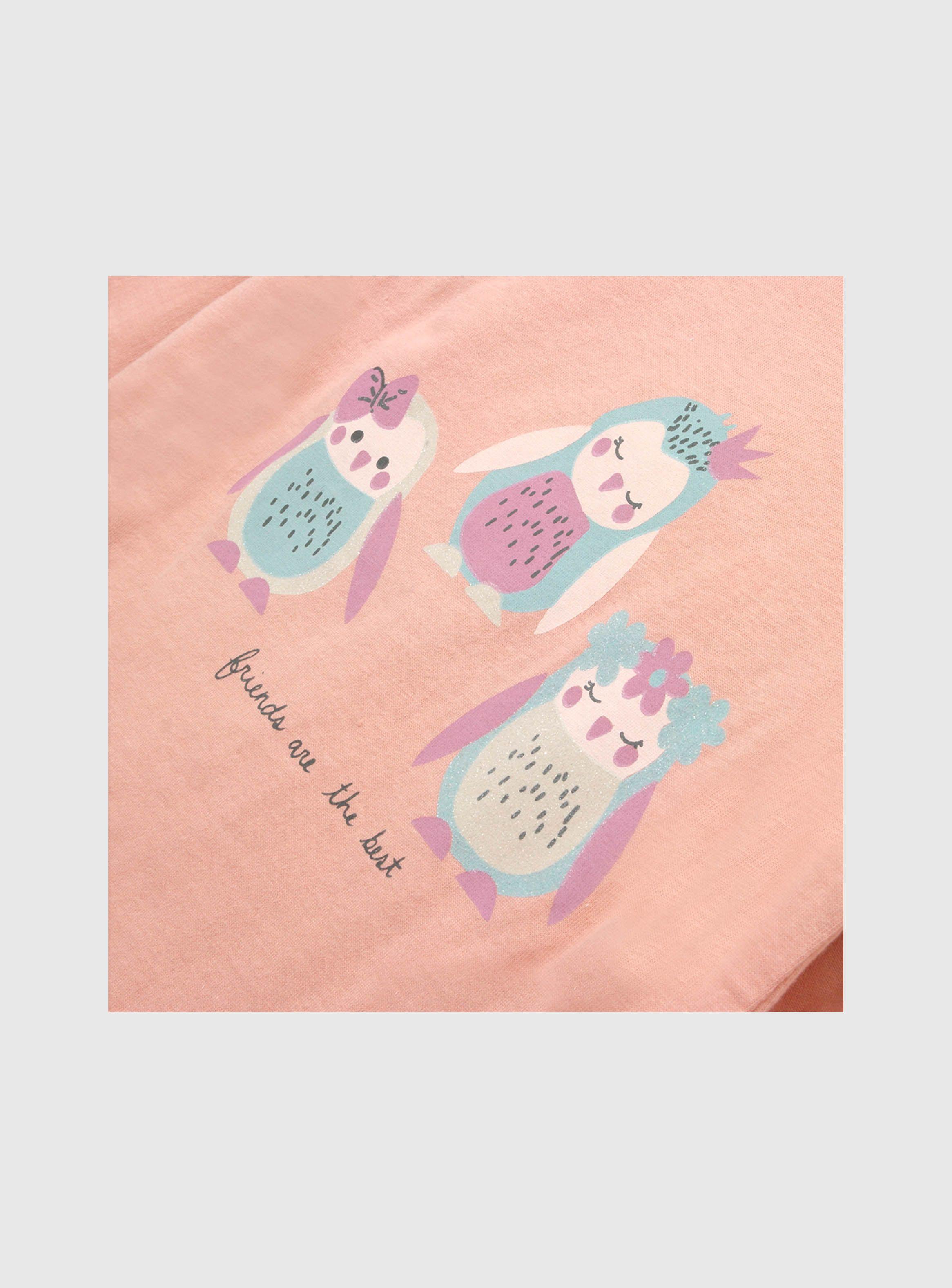 Polera Niña Ludica Rosado (3 A 36 Meses) Colloky-2