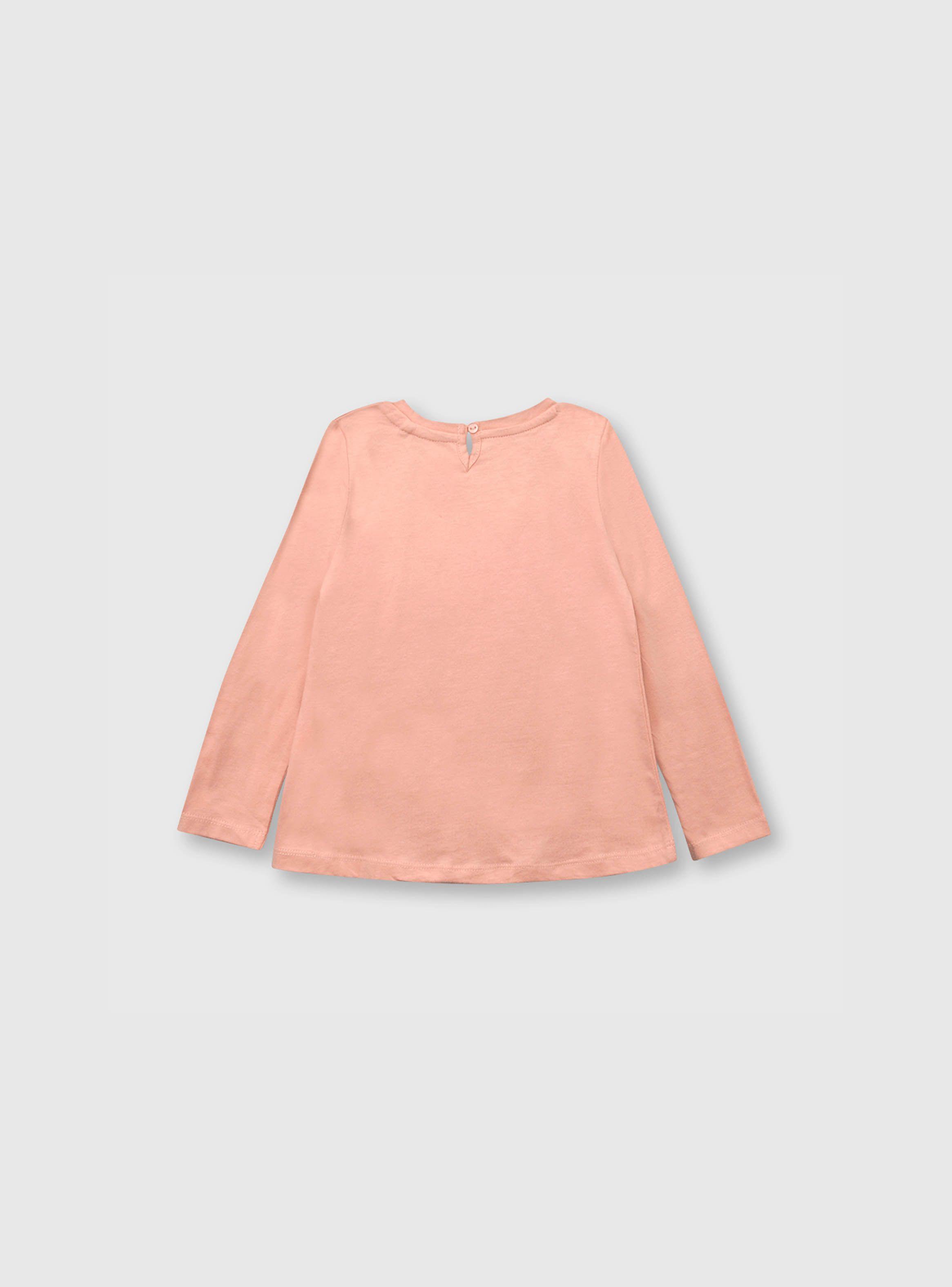 Polera Niña Ludica Rosado (3 A 36 Meses) Colloky-1