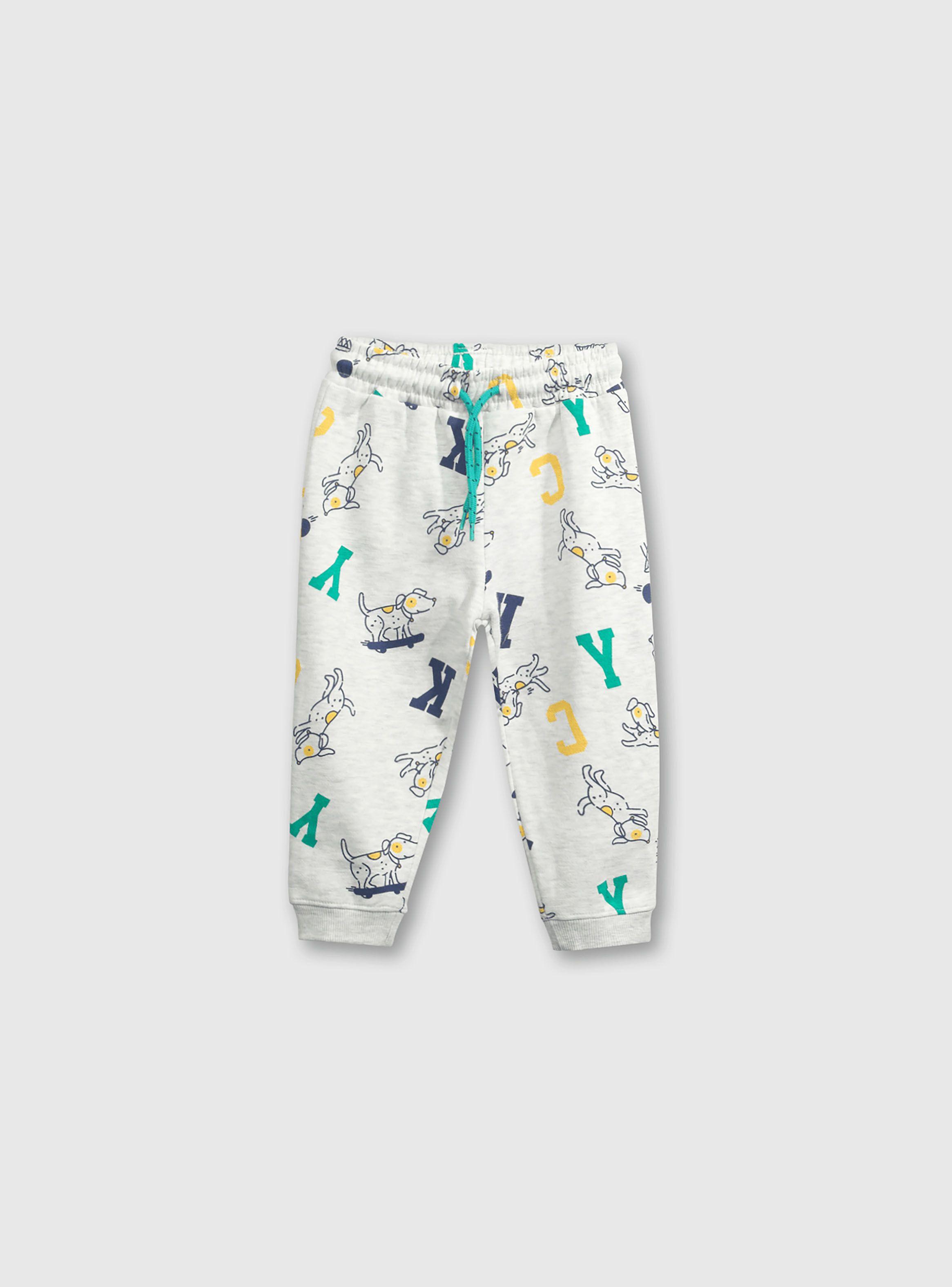 Pantalon Buzo Niño Gris 49272 Colloky-0