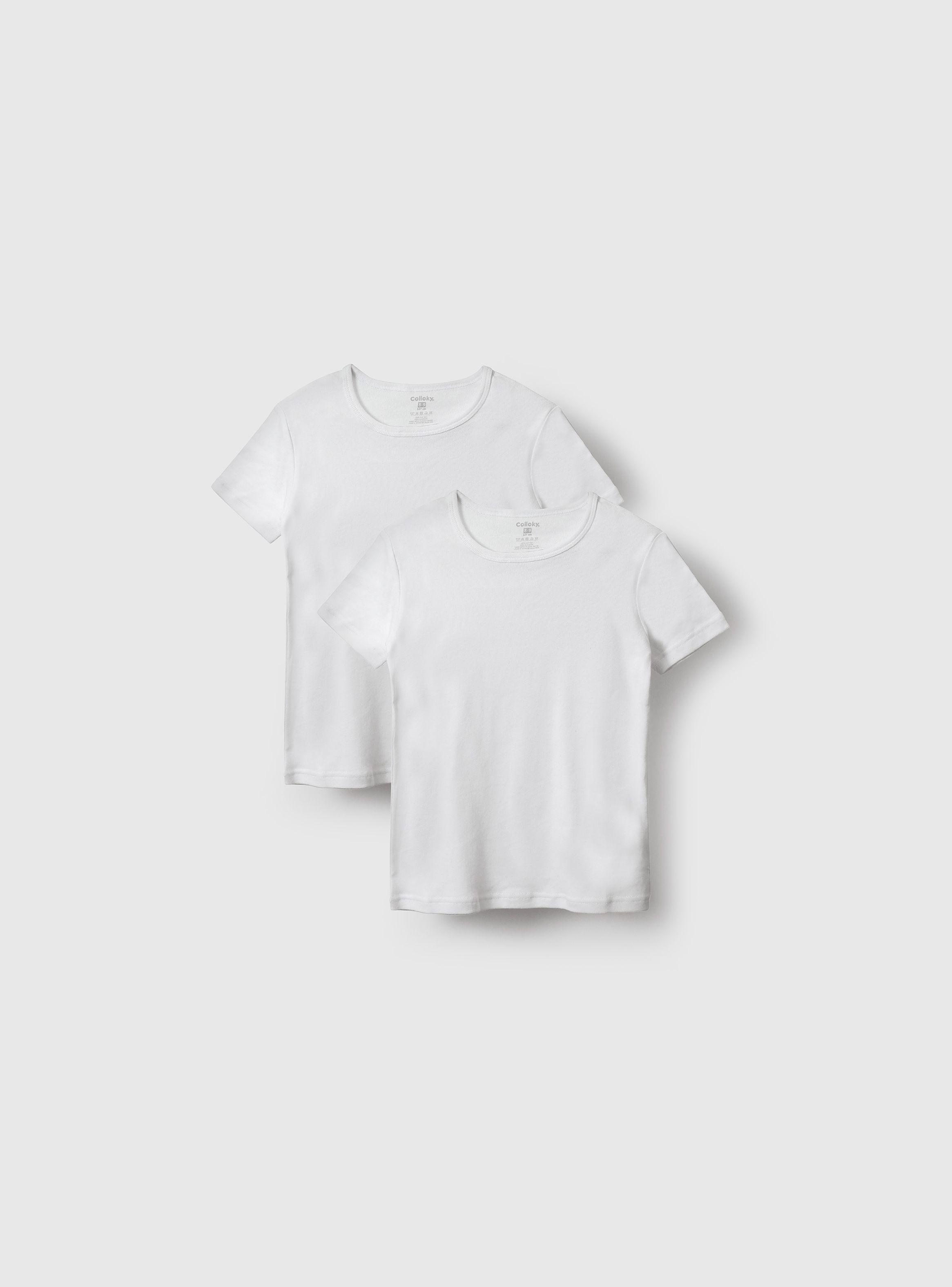 Camiseta Unisex Blanco 55708 Colloky-0