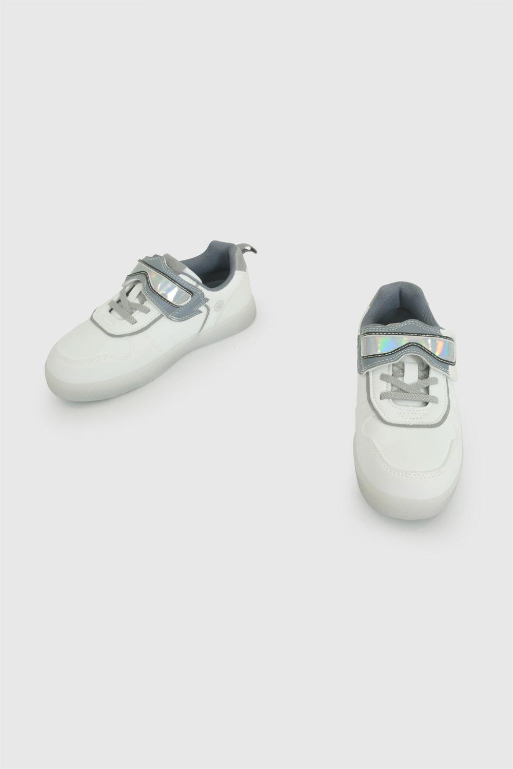 Zapatilla Luces Blanca Niño 28-38 Colloky-3
