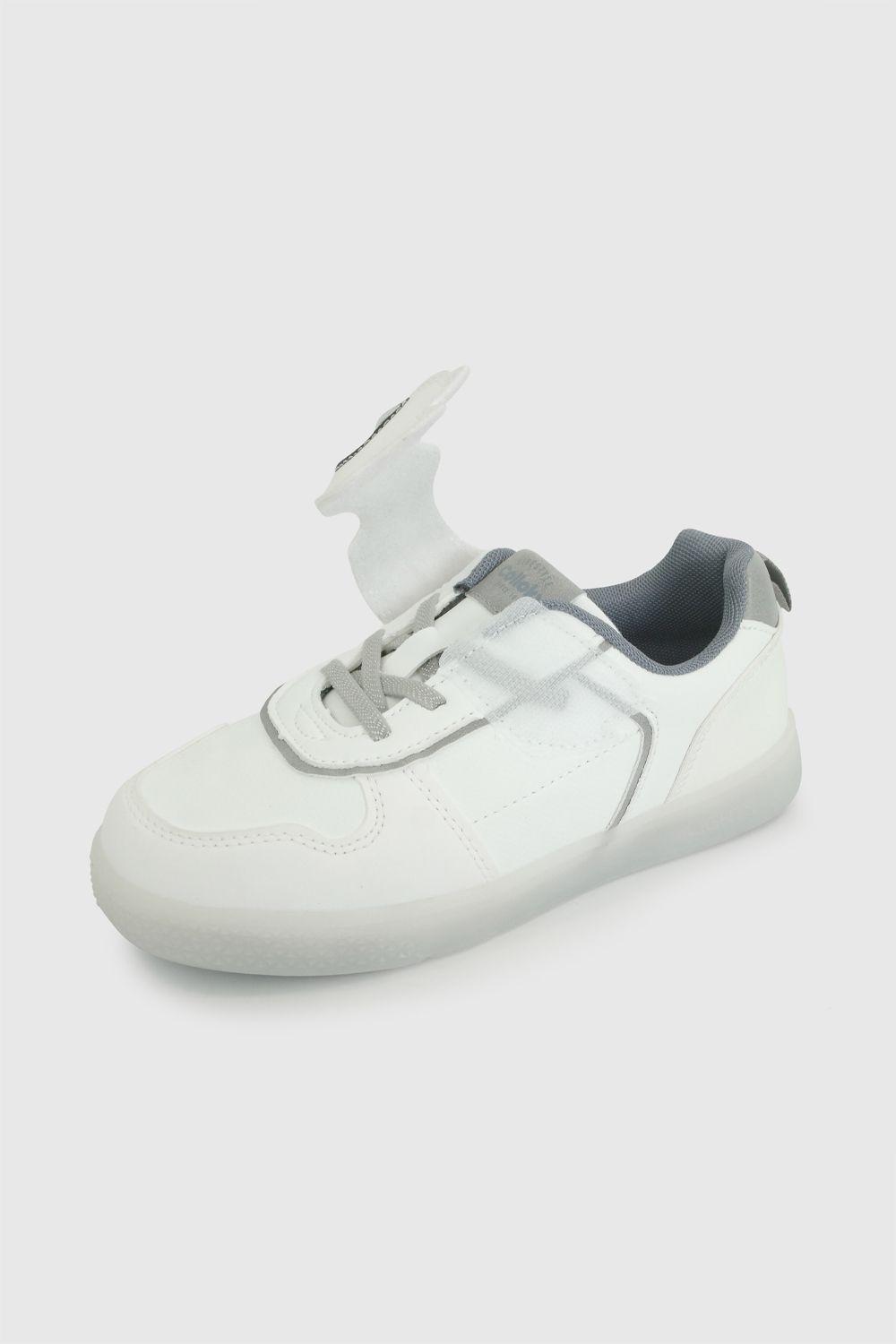 Zapatilla Luces Blanca Niño 28-38 Colloky-5