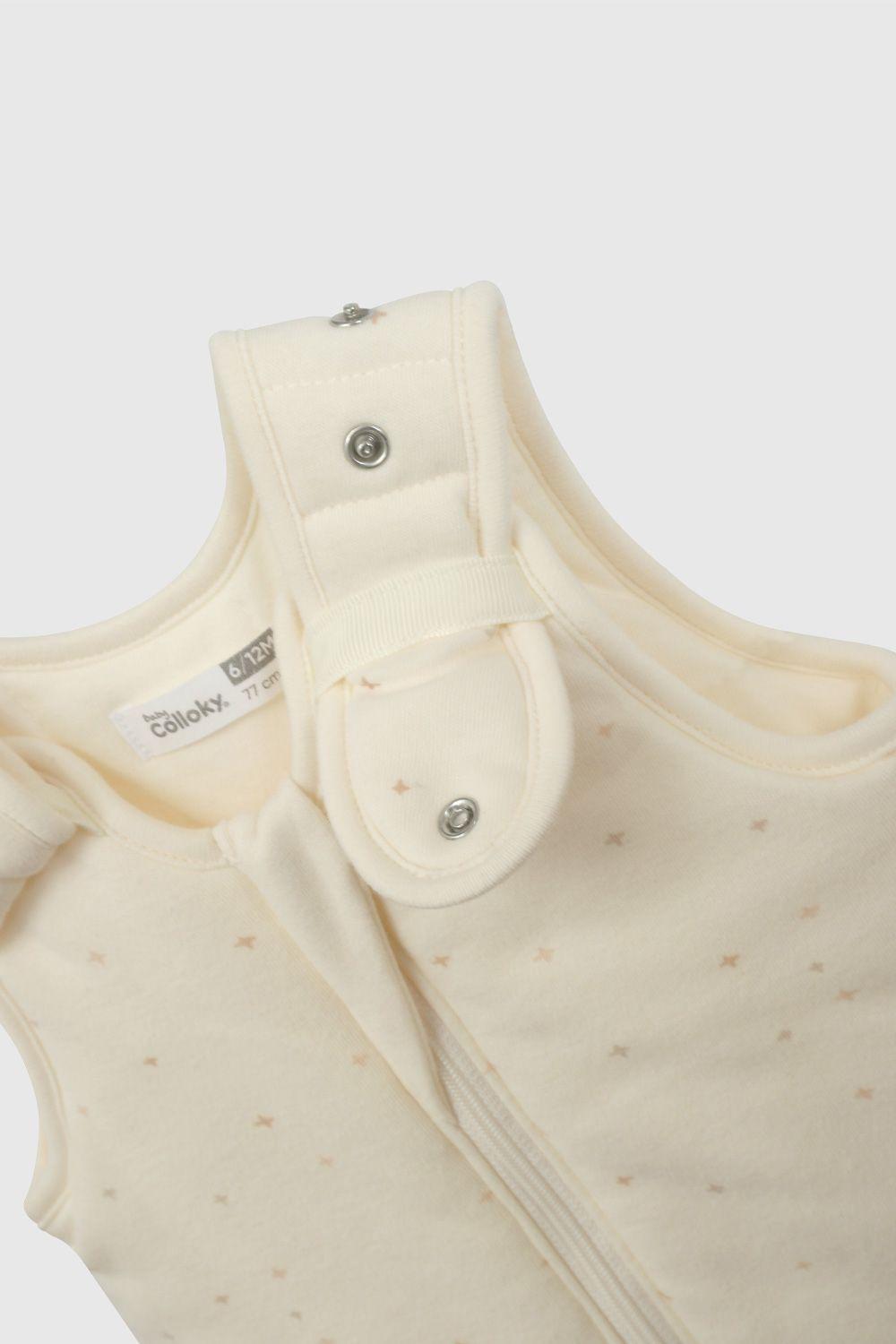 Saco de Dormir Blanco Unisex New born talla 0/3 M a 6/9 M 6552-2
