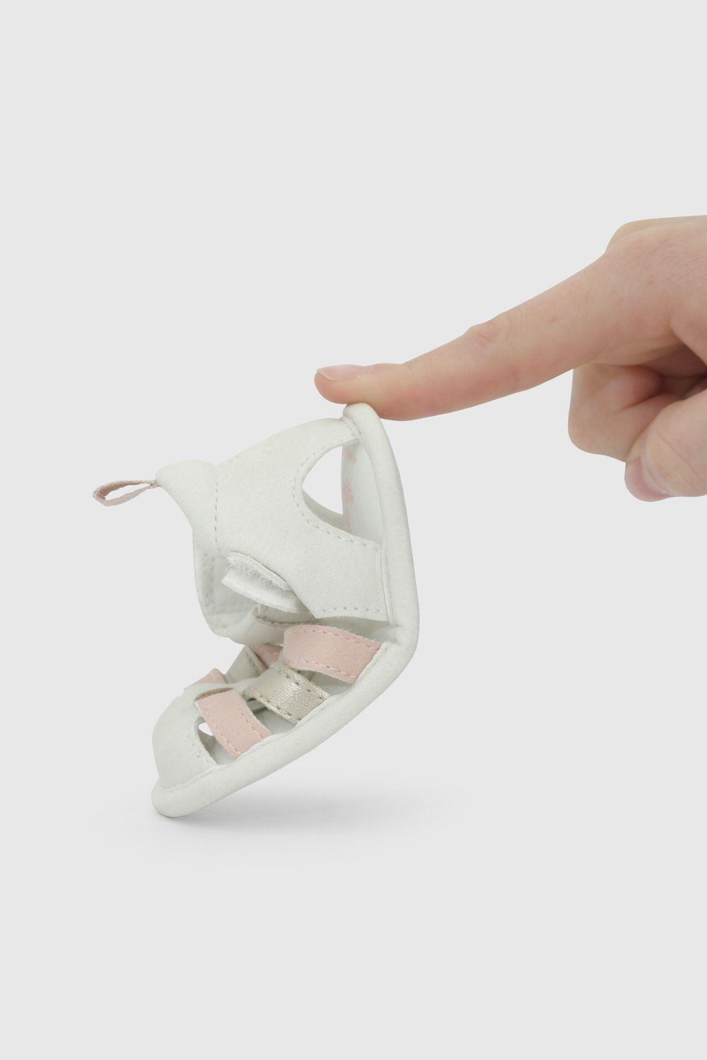 Sandalia Cangrejera Beige y Rosado 13020298V26-6