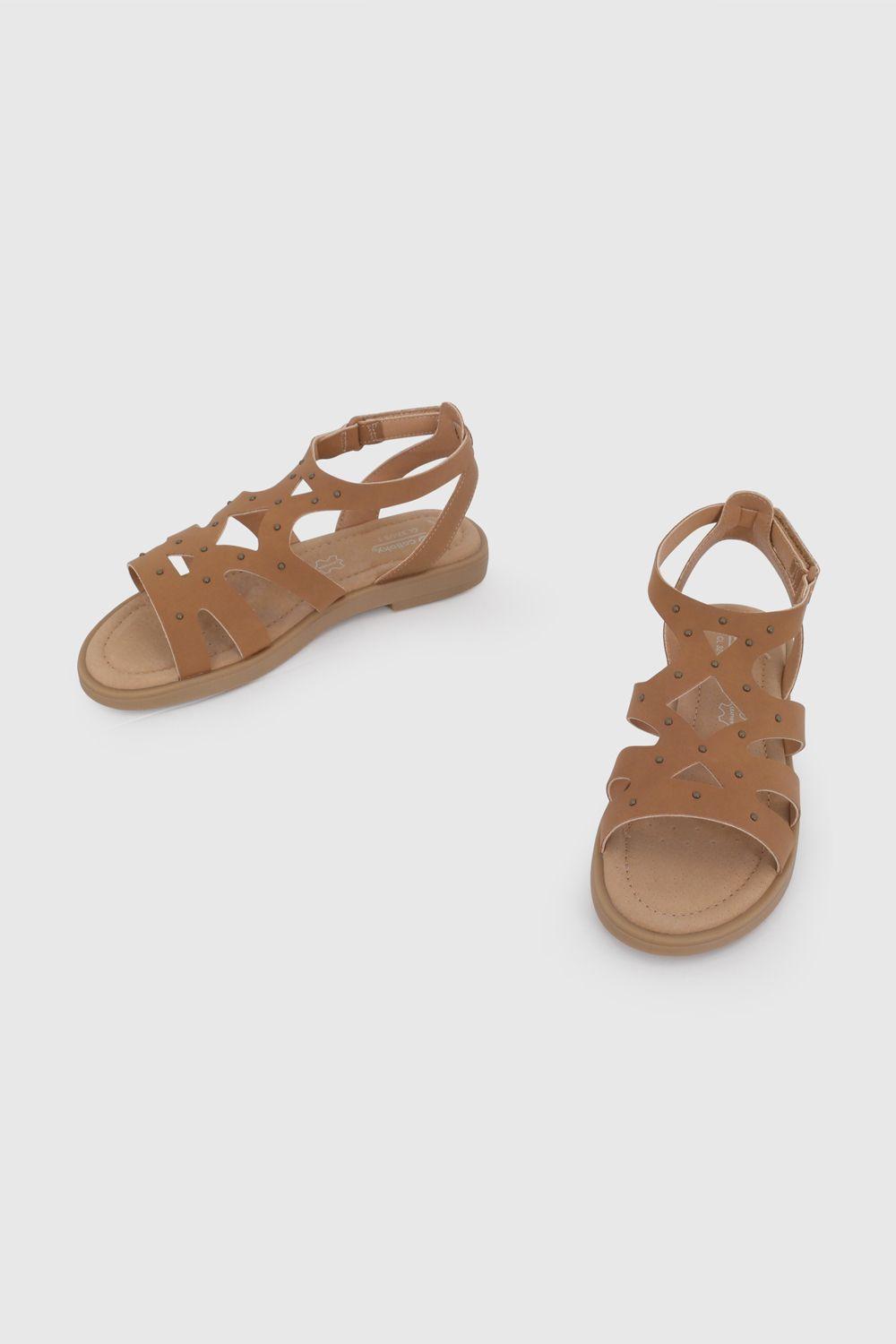 Sandalia de Vestir Café 53220272V26-3