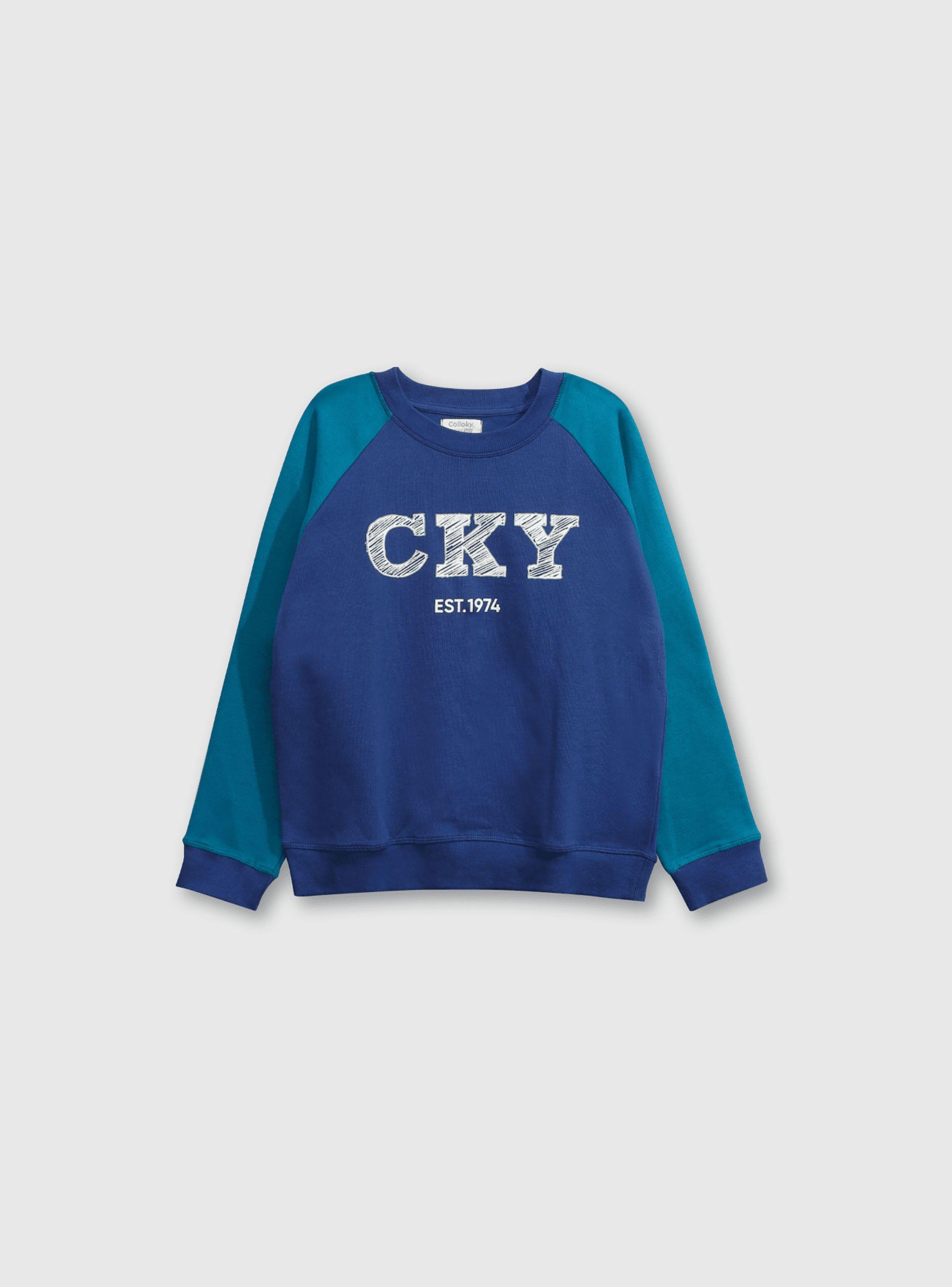 Poleron Niño Azul 49298 Colloky-0