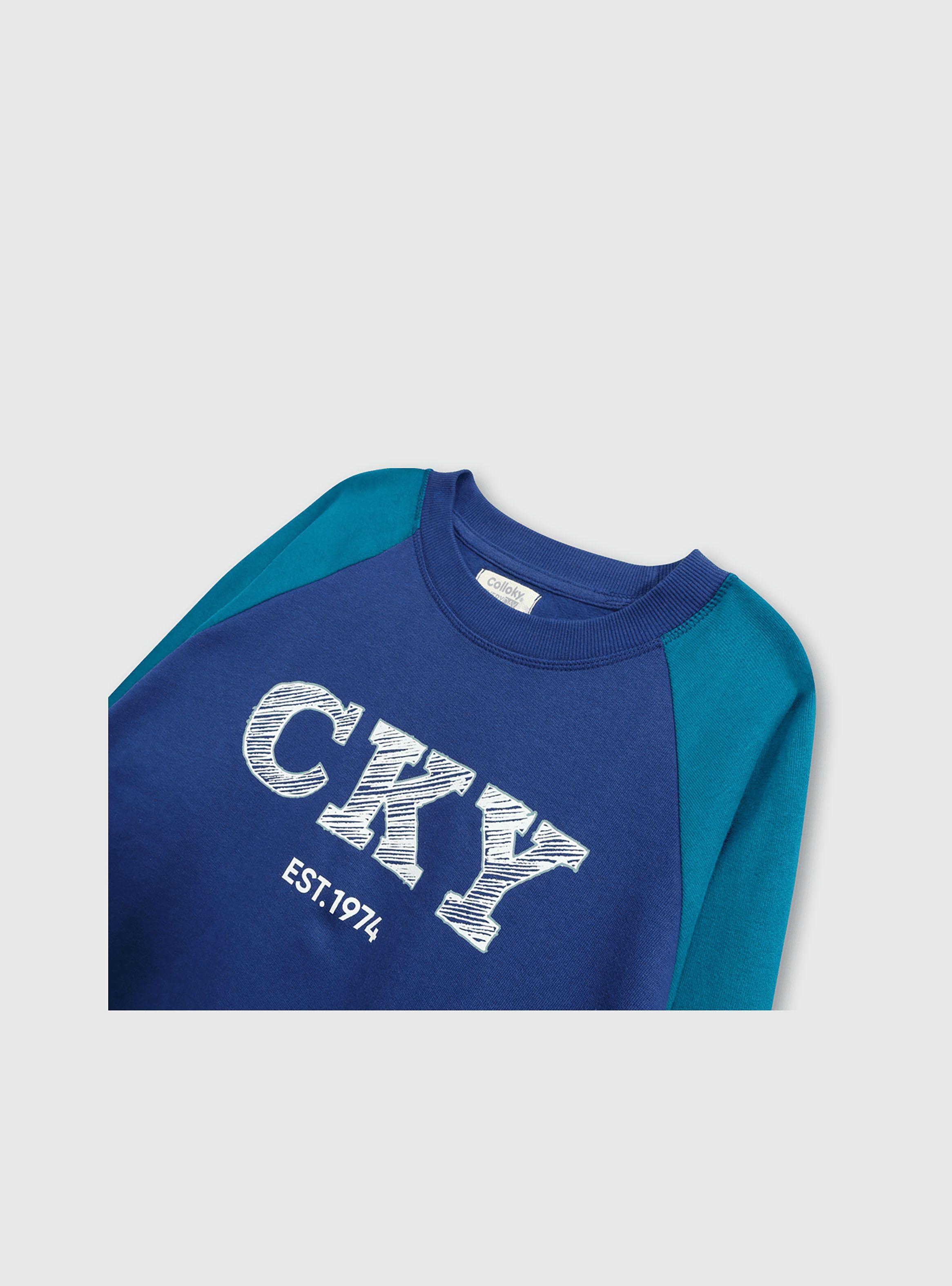 Poleron Niño Azul 49298 Colloky-2