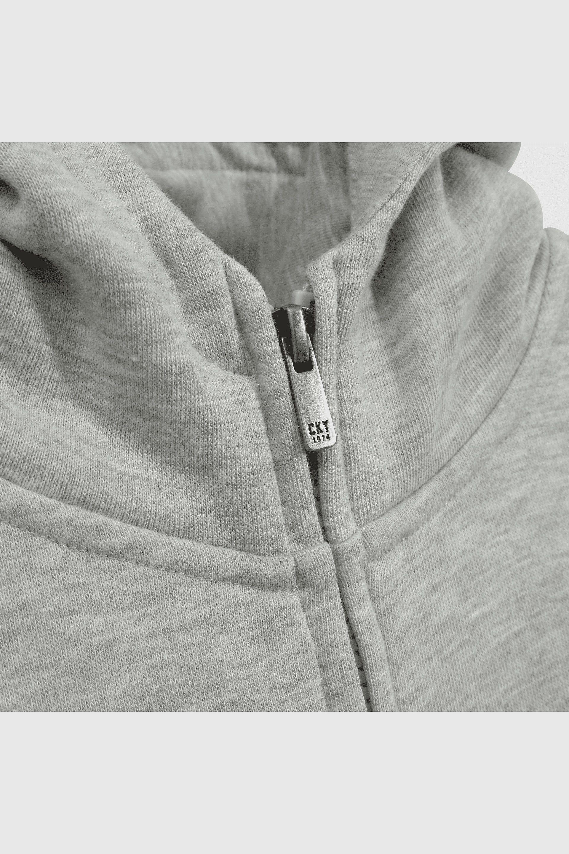 Polerón Gris con Cierre-2