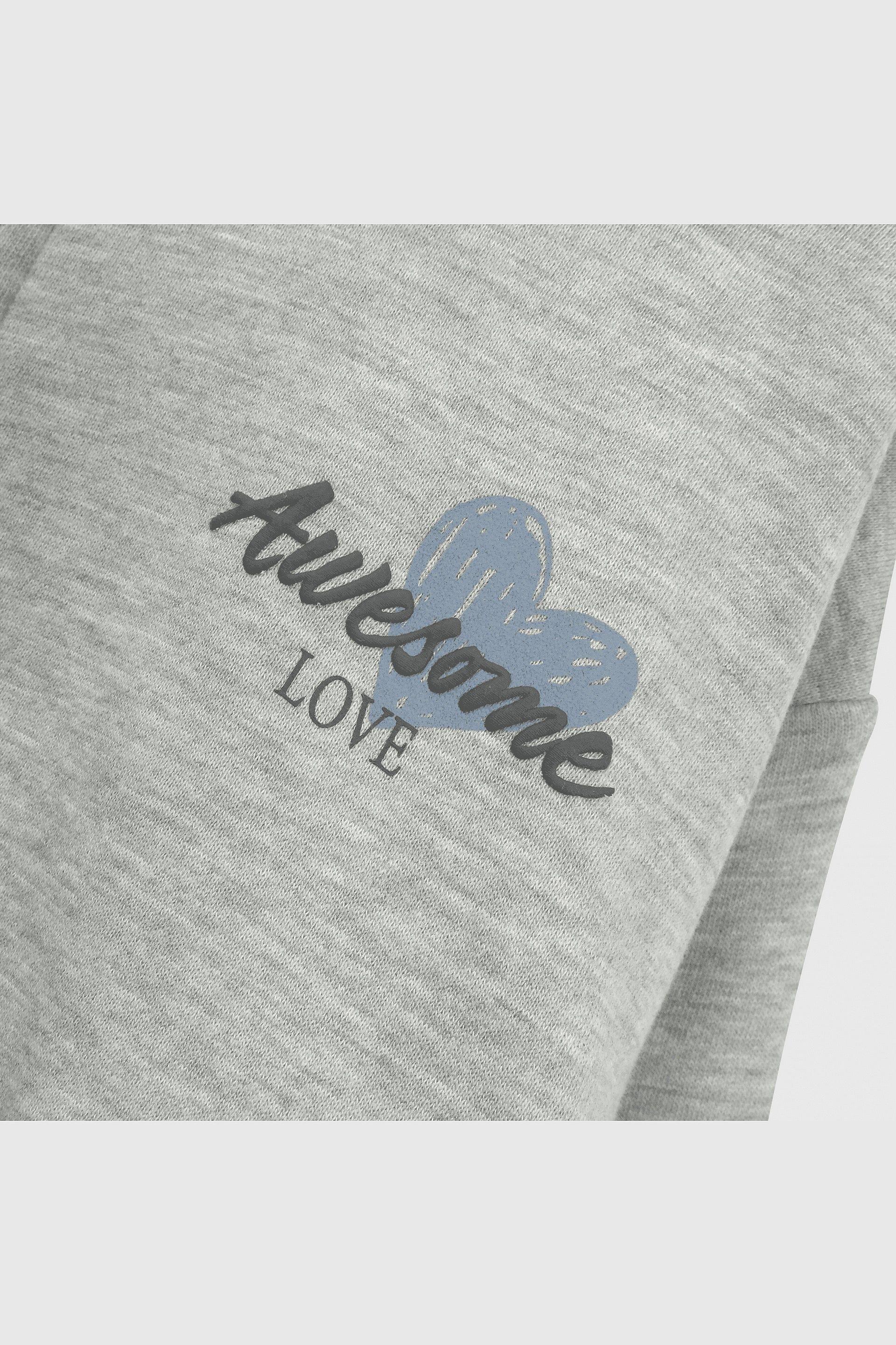 Polerón Gris con Cierre-3