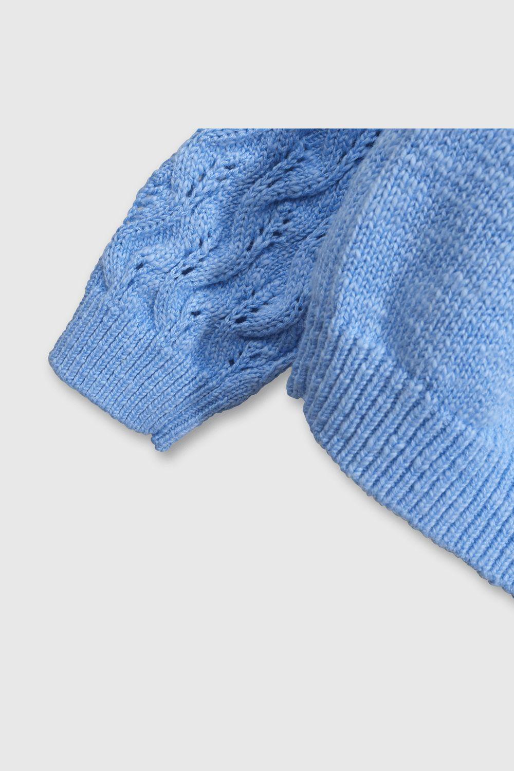 Chaleco Bebés Celeste 54278 Colloky-3