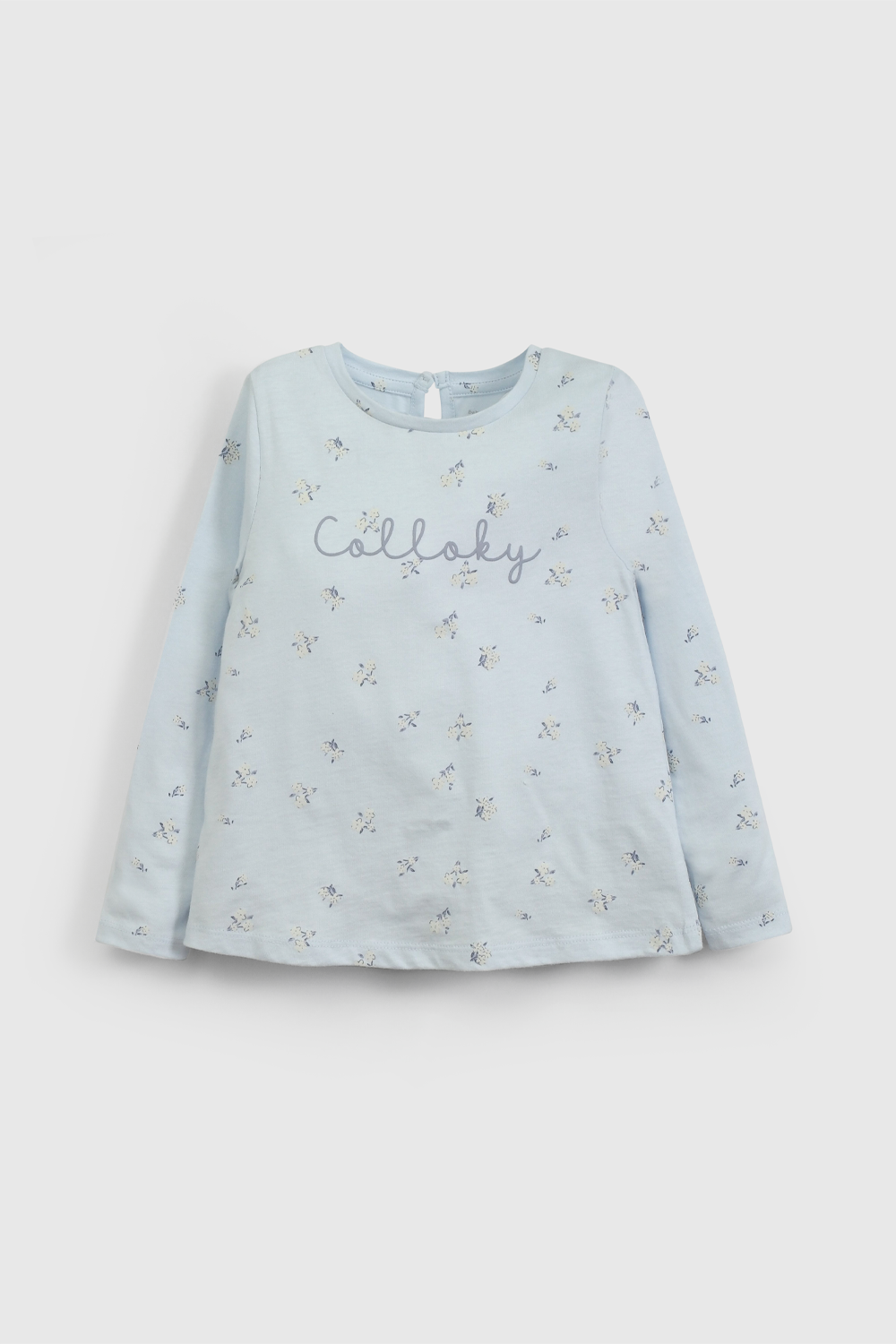 Polera Niña Celeste 57306 Colloky-0