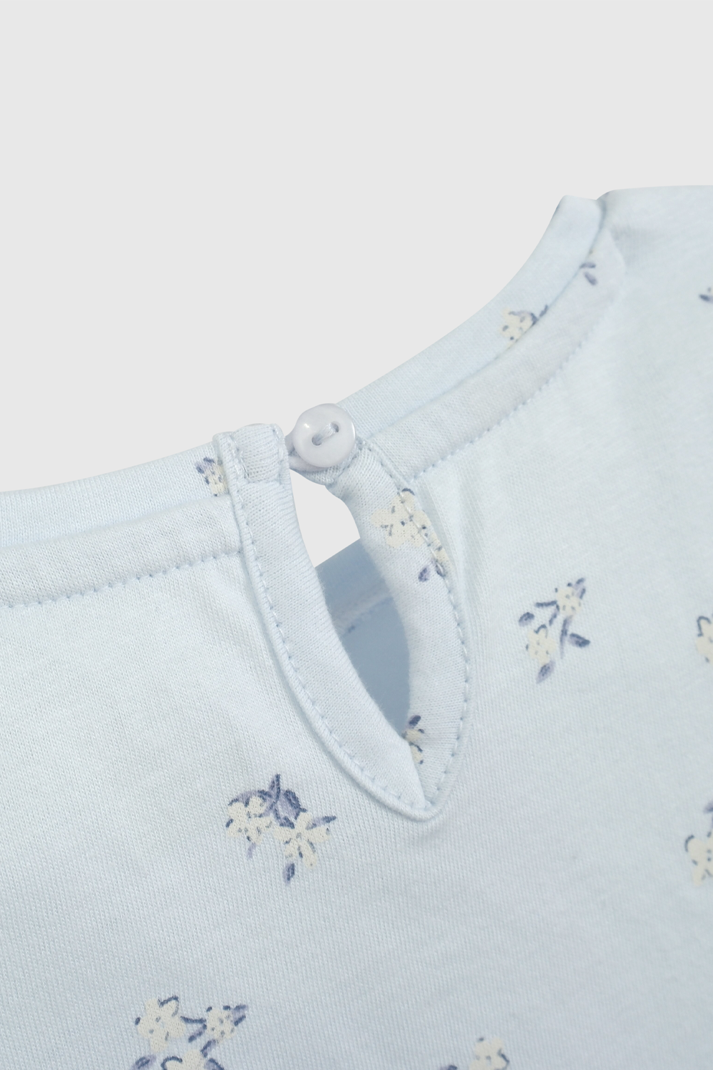 Polera Niña Celeste 57306 Colloky-3