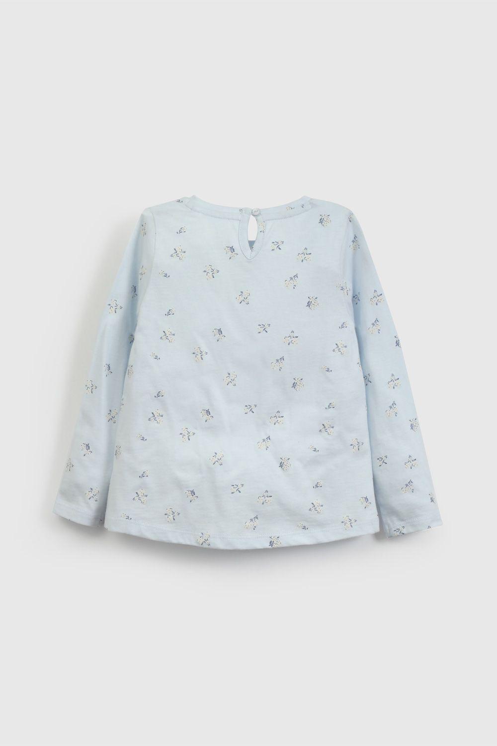 Polera Celeste Colloky De Niña P1JE0640V26-1