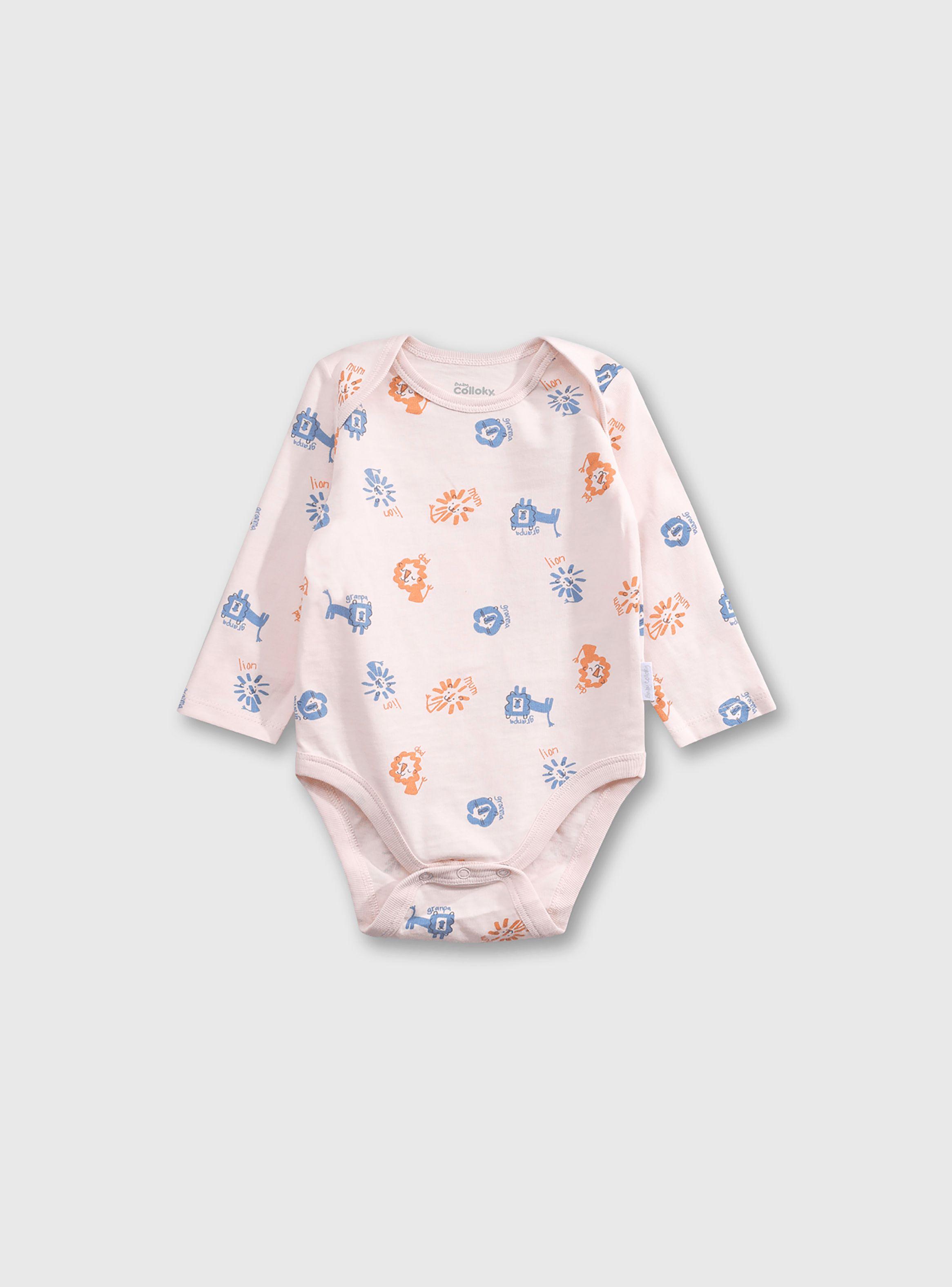 Pack de bodies Niño Beige 55607 Colloky-5