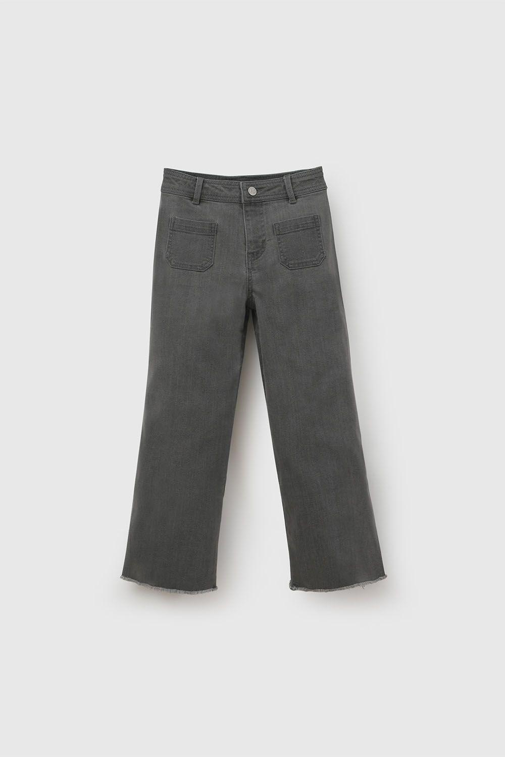 Jeans Niña Gris 7837 Colloky-0