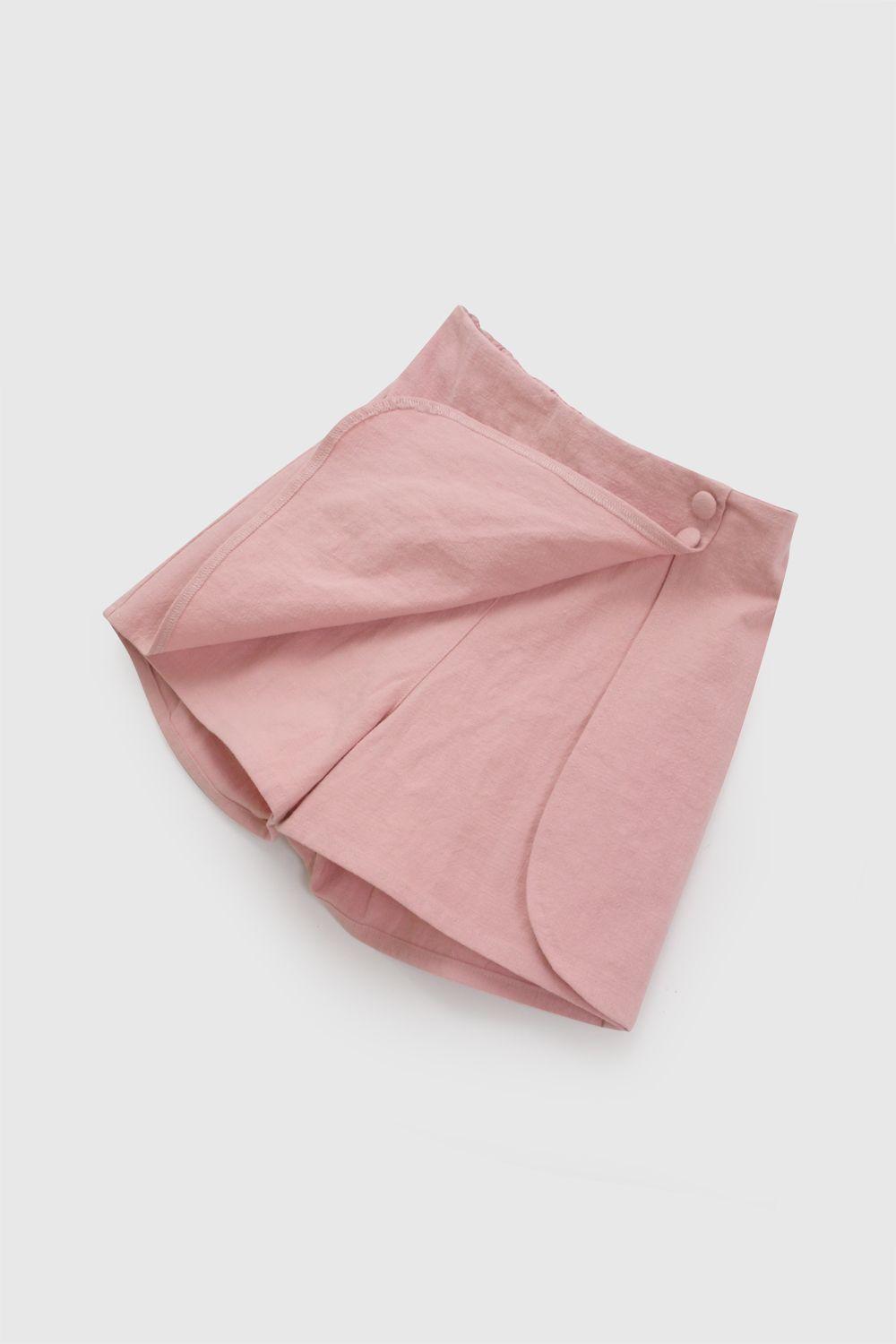 Falda Short Rosa Viejo Niña 3-4A a 12-13A Colloky-3