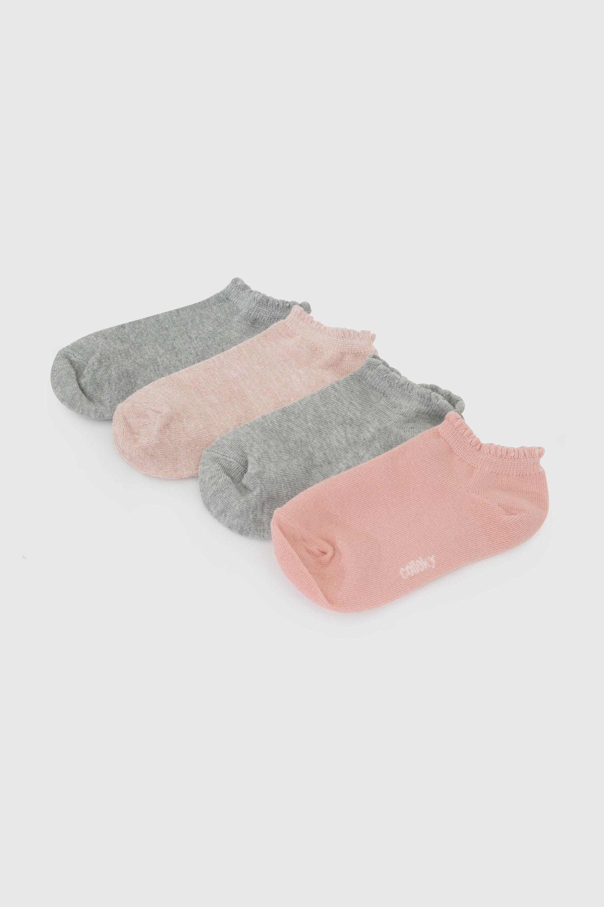 Calcetin Trainee Gris Niña Colloky-1