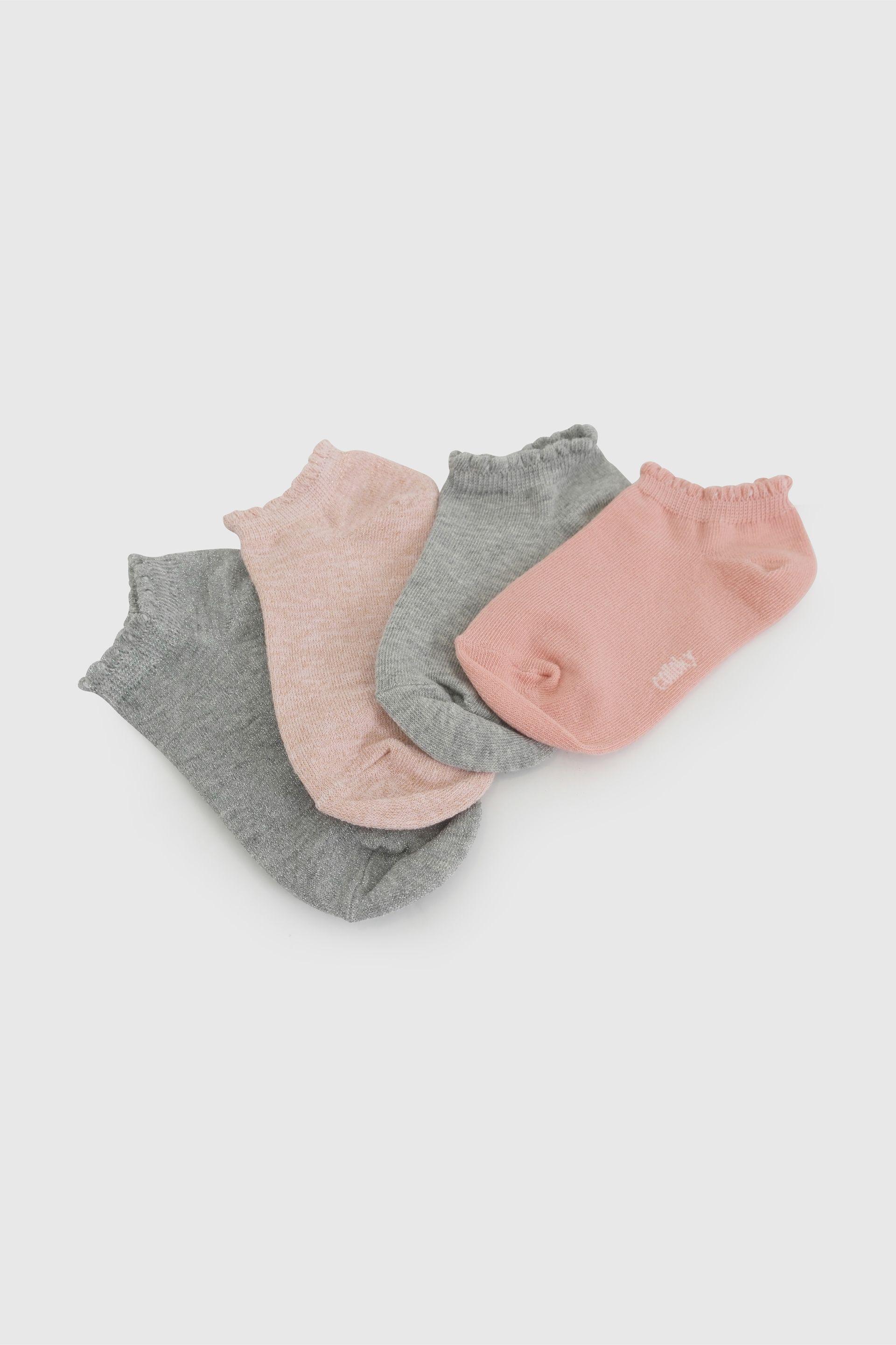 Calcetin Trainee Gris Niña Colloky-2