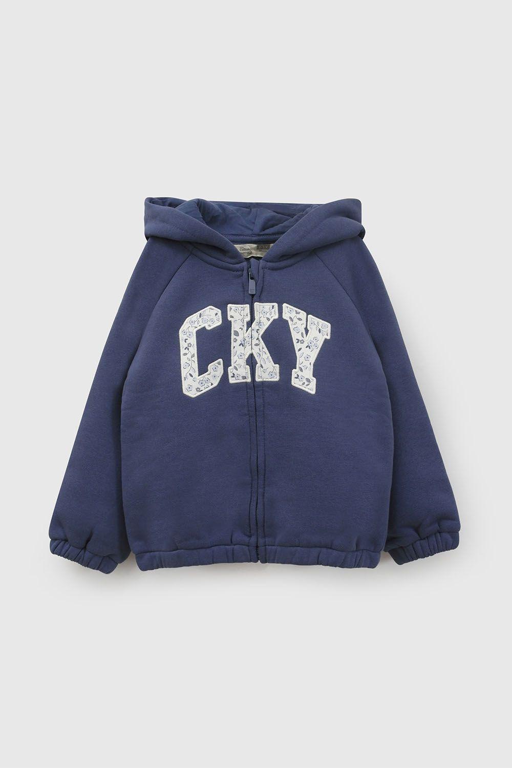 Polerón Niña Azul 7765 Colloky-0