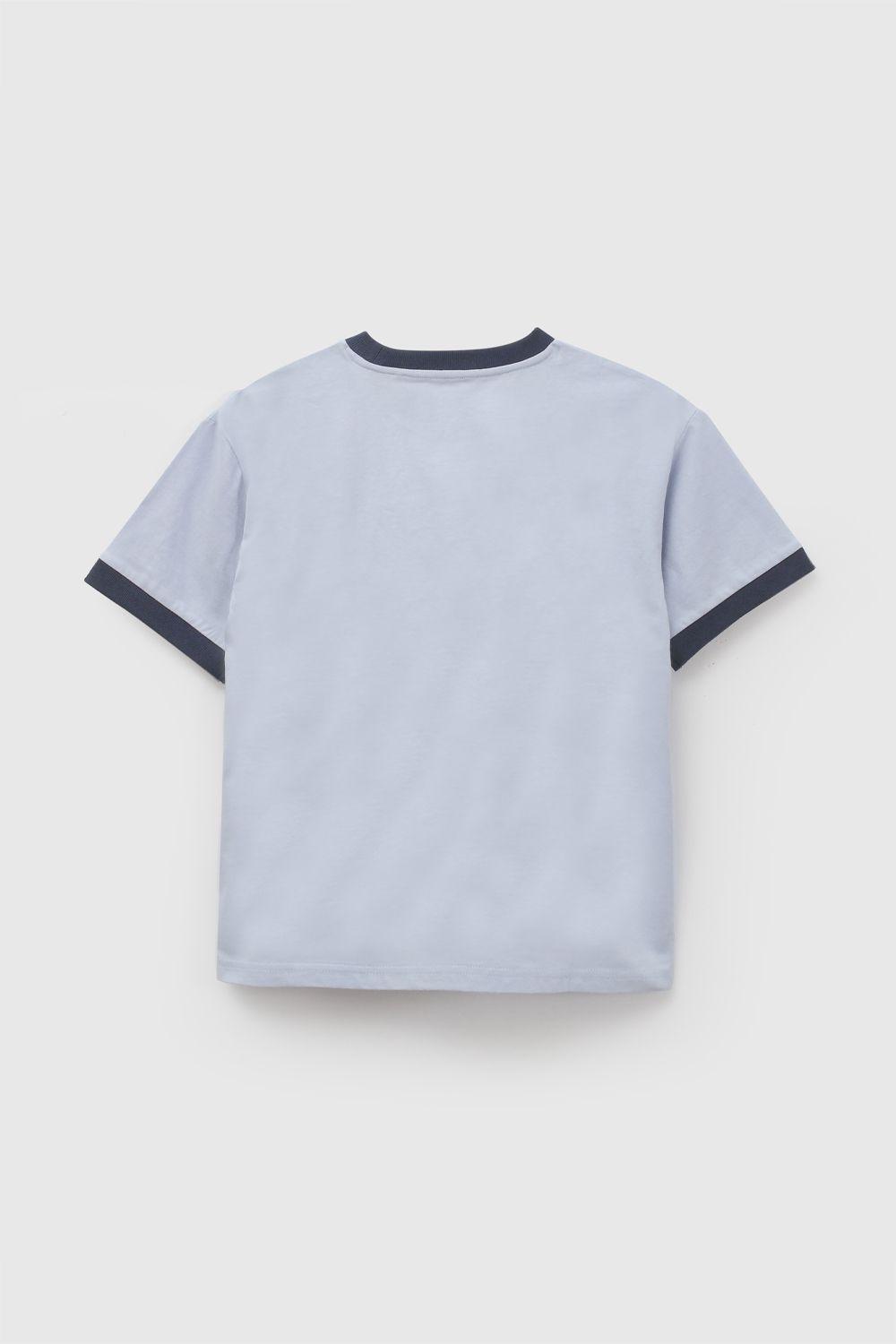 Polera varsity sport niño celeste 3-4A a 12-13A-3