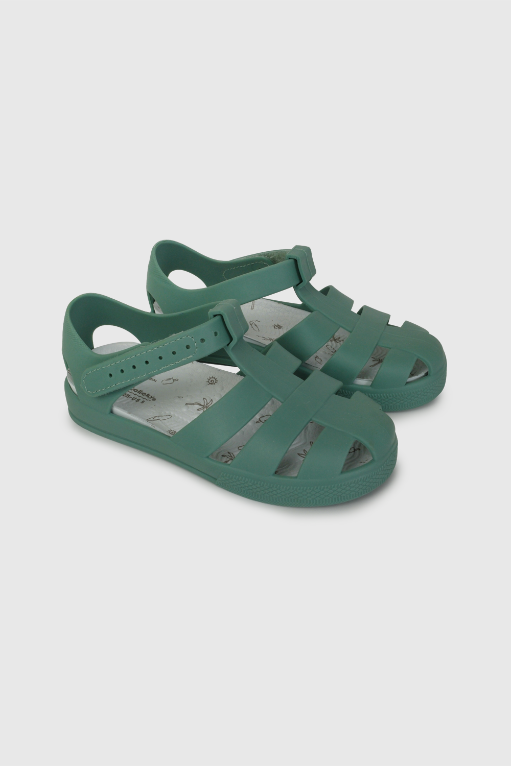 Sandalia Niño Verde 57693 Colloky-0