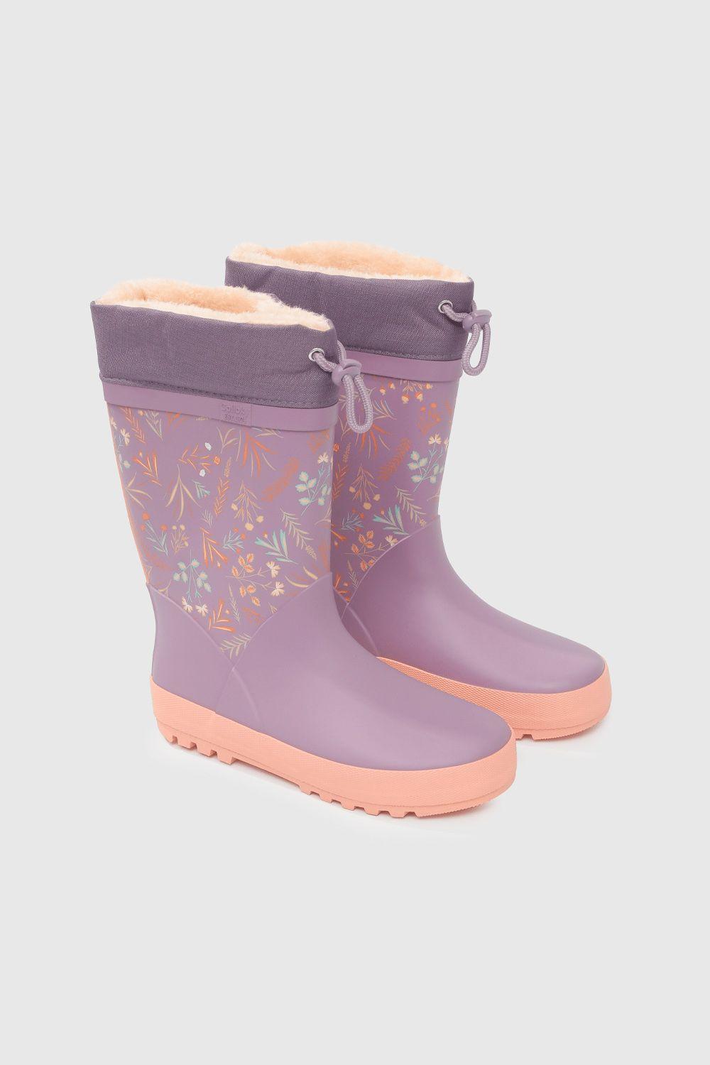 Bota De Agua Niñas Lila 53661 Colloky-0