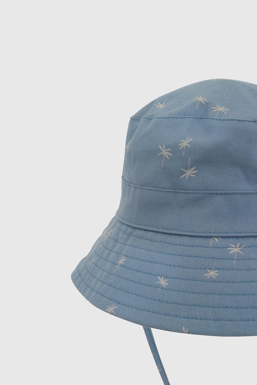 Sombrero Celeste Palmeras De Niño SOGB0359V26-1