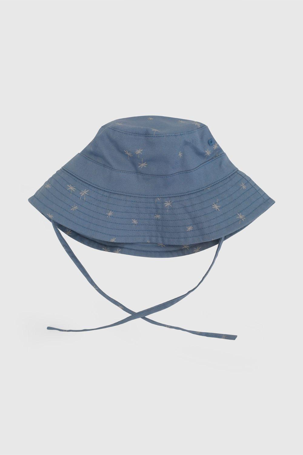 Sombrero Celeste Palmeras De Niño SOGB0359V26-2