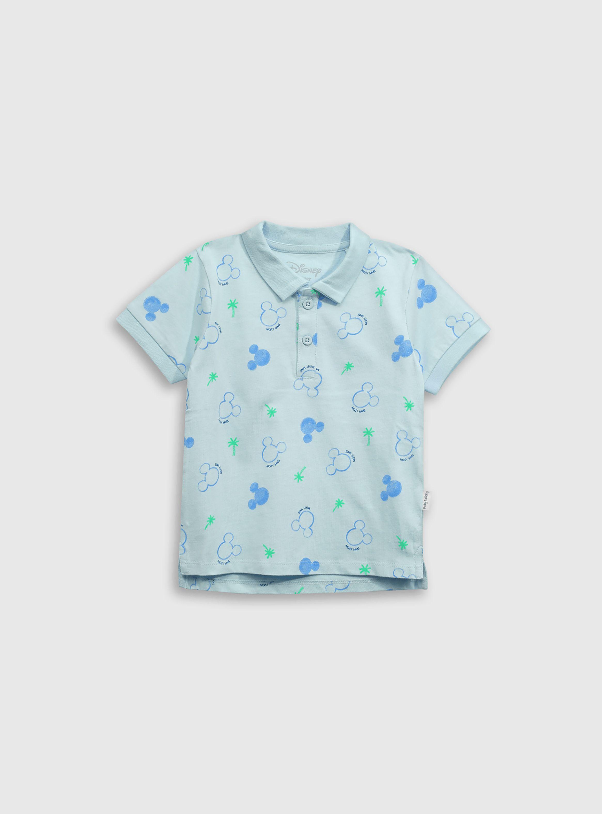 Polera Niño Celeste 54865 Colloky-0
