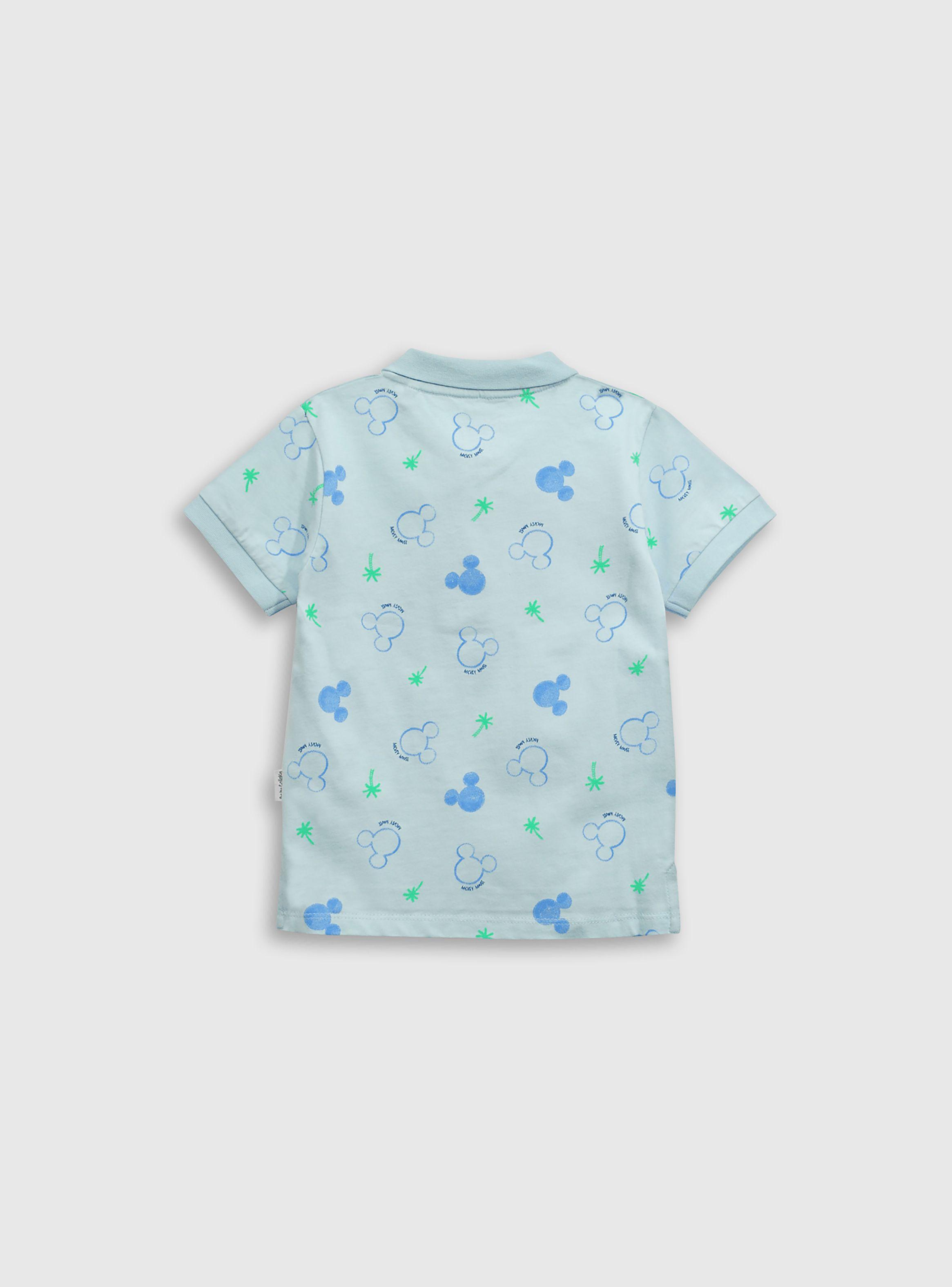 Polera Niño Celeste 54865 Colloky-1