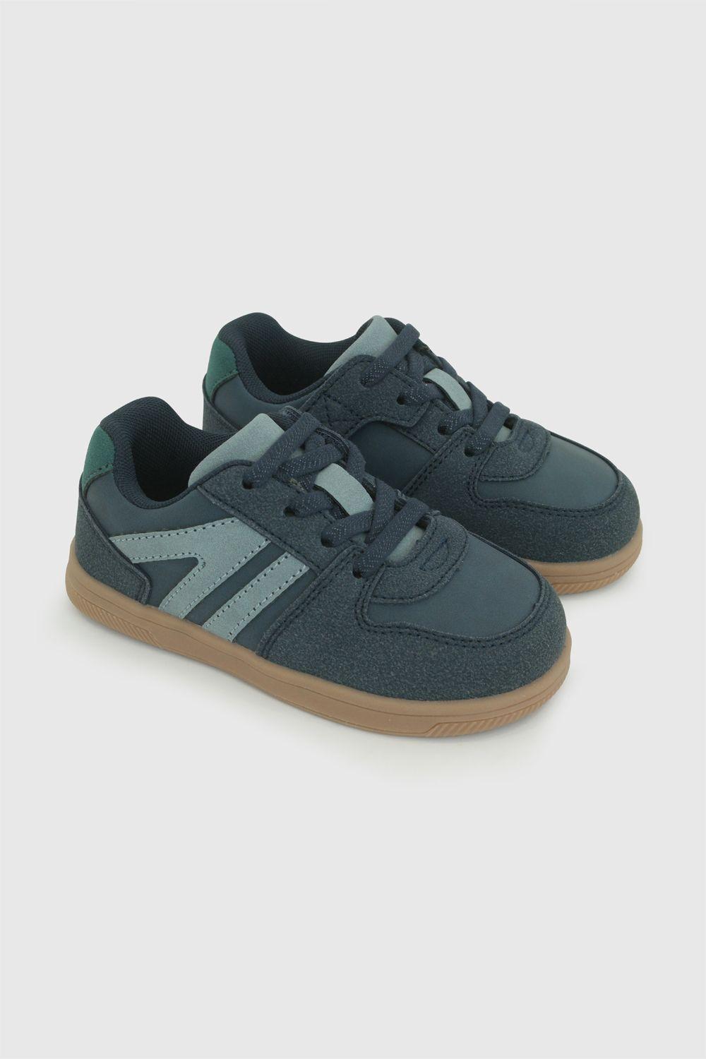 Zapatilla lifestyle urbana niño caminante azul 21-27-0