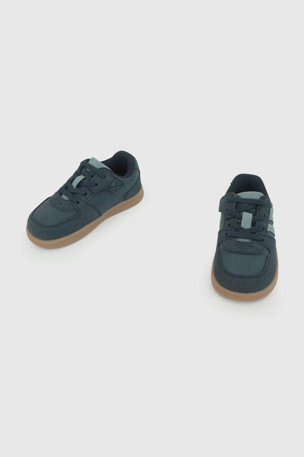 Zapatilla lifestyle urbana niño caminante azul 21-27-3