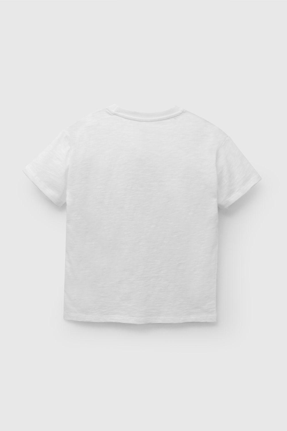 Polera Blanca Surf De Niño POJE4909V26-1