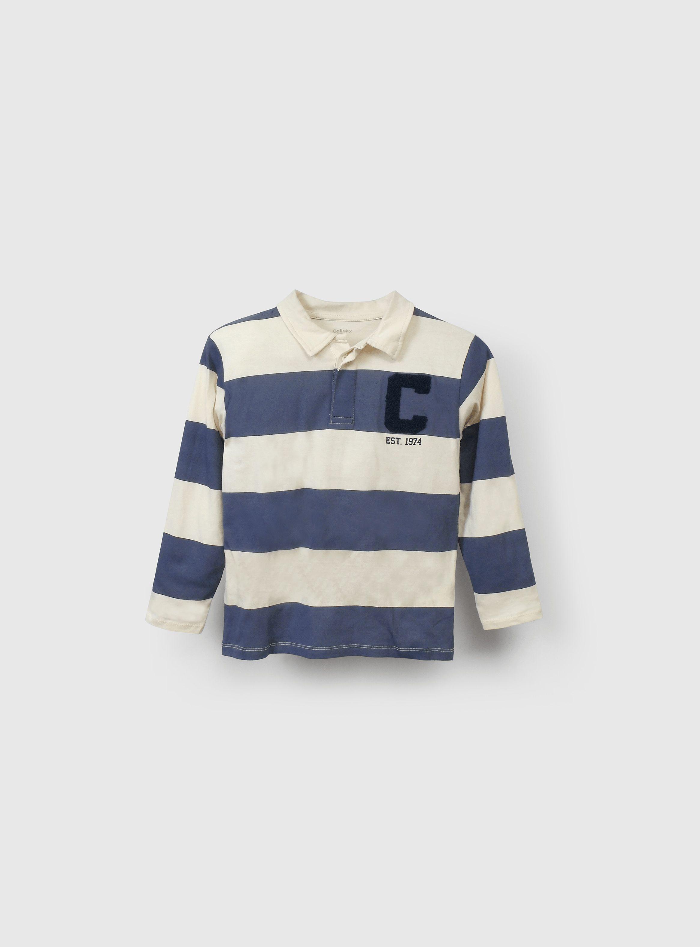 Polera Niño Azul 55961 Colloky-0