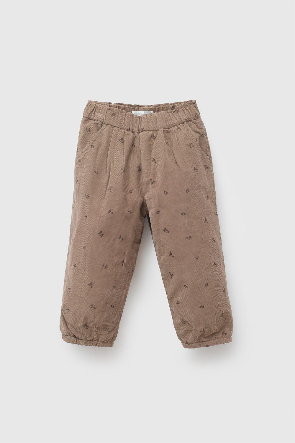 Pantalon Cafe Niña 8434 Colloky-0