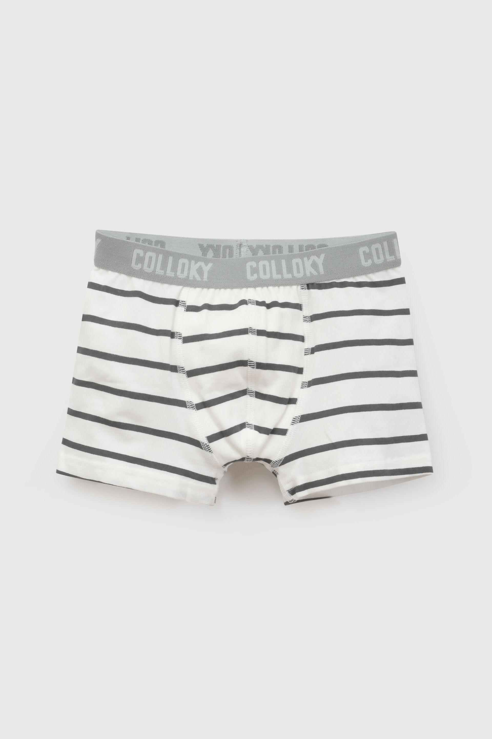 Boxer Blanco Niño Colloky-2
