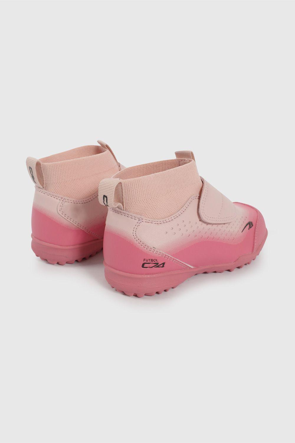 Zapatilla de Futbol Rosada 48670230V26-4