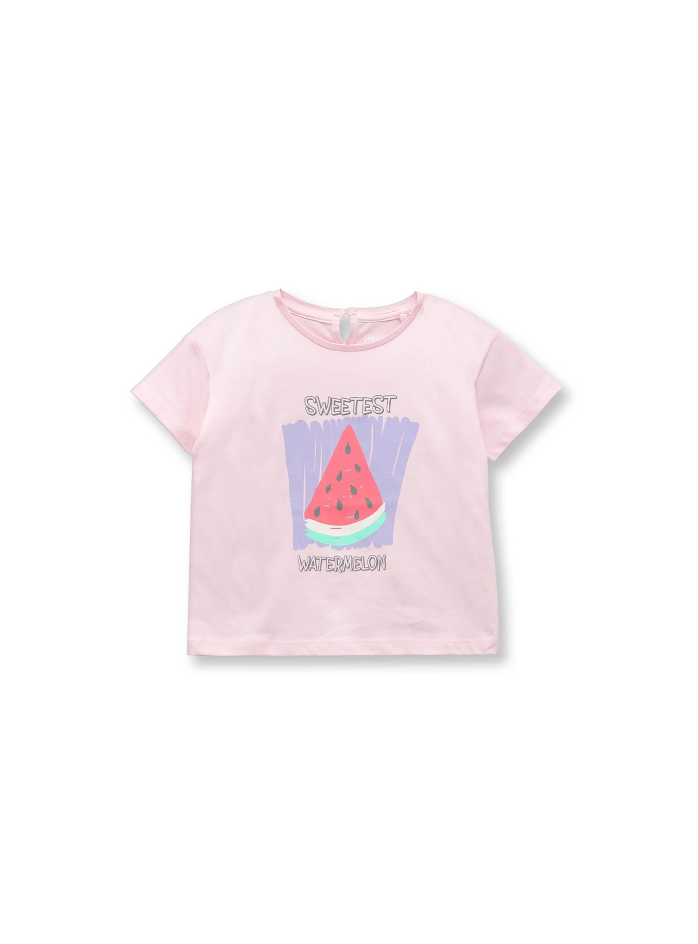 Polera De Bebés Sandia Fucsia (3 A 36 Meses)-1