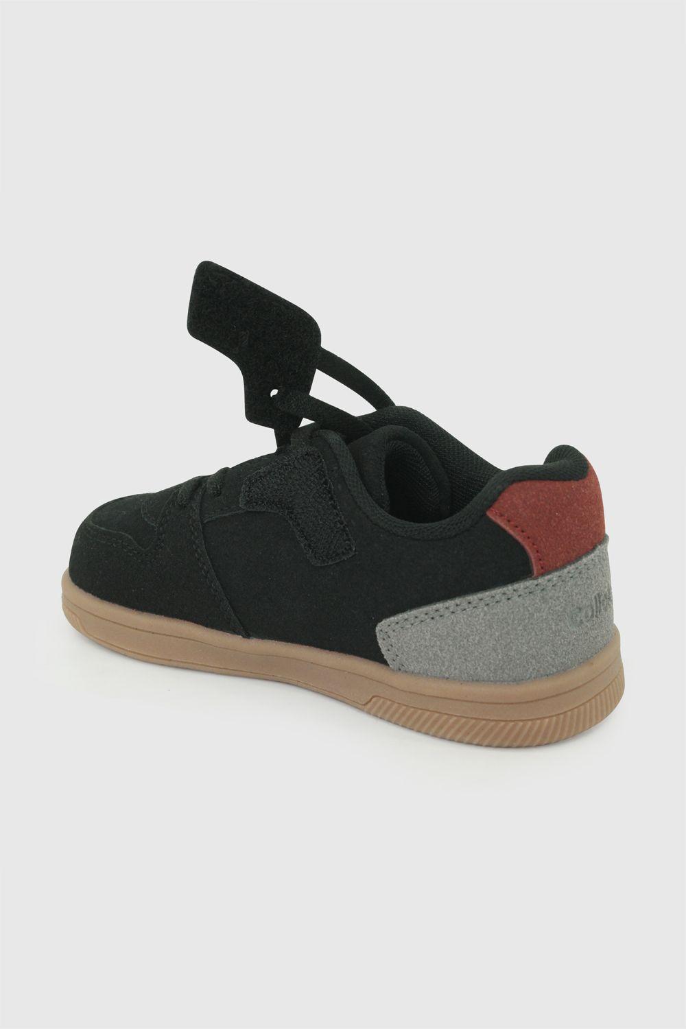 Zapatilla urbana niño caminante negra 21-27-5