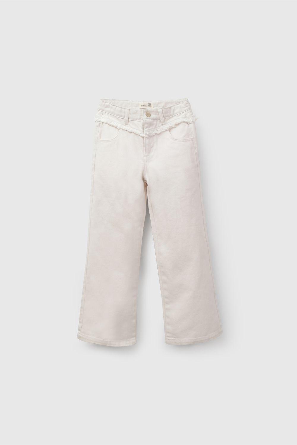 Pantalón Beige Niña 7505 Colloky-0