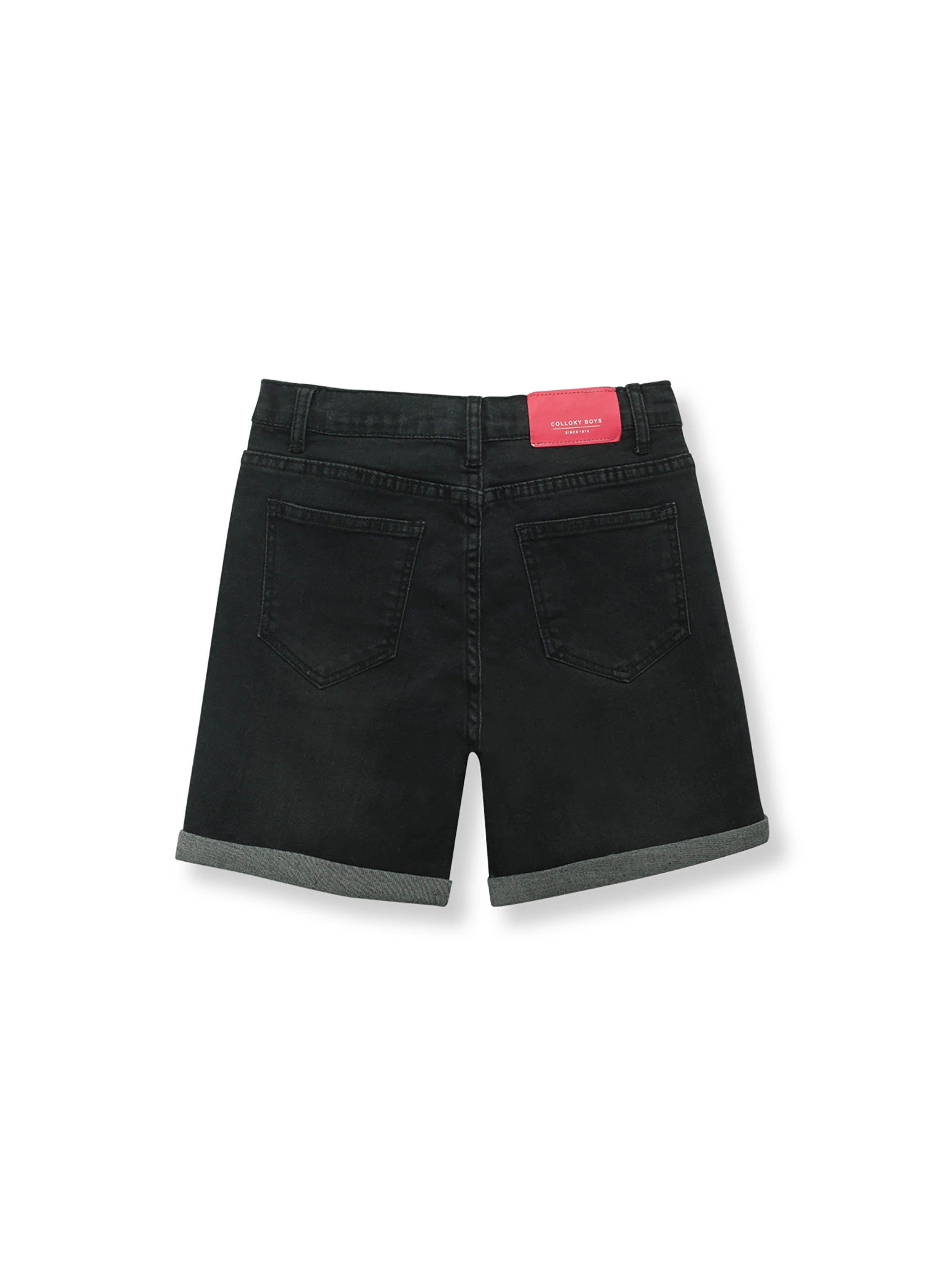 Bermuda Niño Negro (2 A 12 Años) Colloky-1