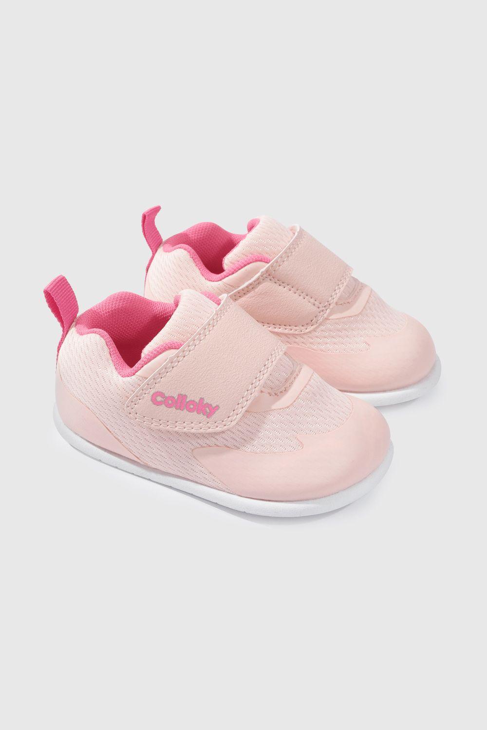 Zapatilla Deportiva Bebés Rosado 53839 Colloky-0