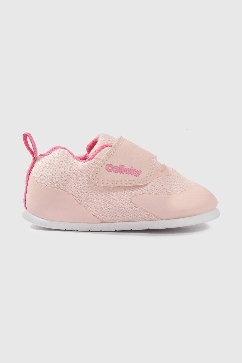 Zapatilla Deportiva Bebés Rosado 53839 Colloky-1