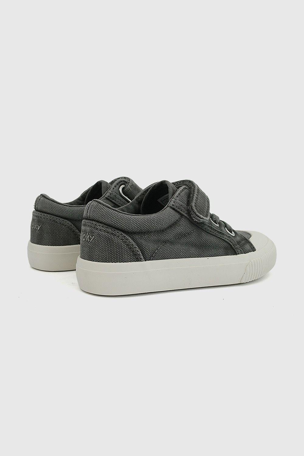 Zapatilla Lona Negra Niño 21-27 Colloky-4