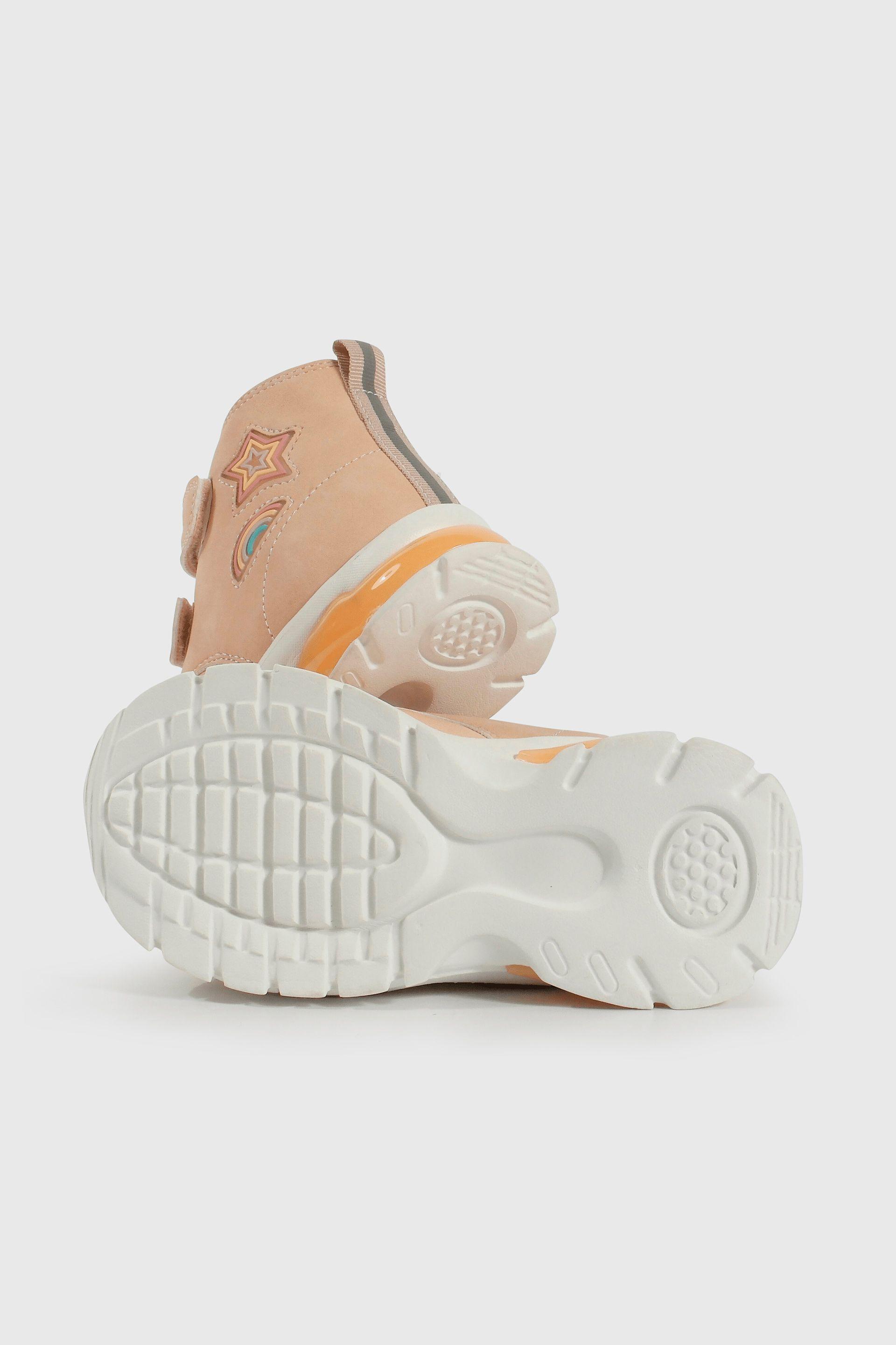 Botín Caminante con luces Rosado para Niña de 12 meses a 4 años-2