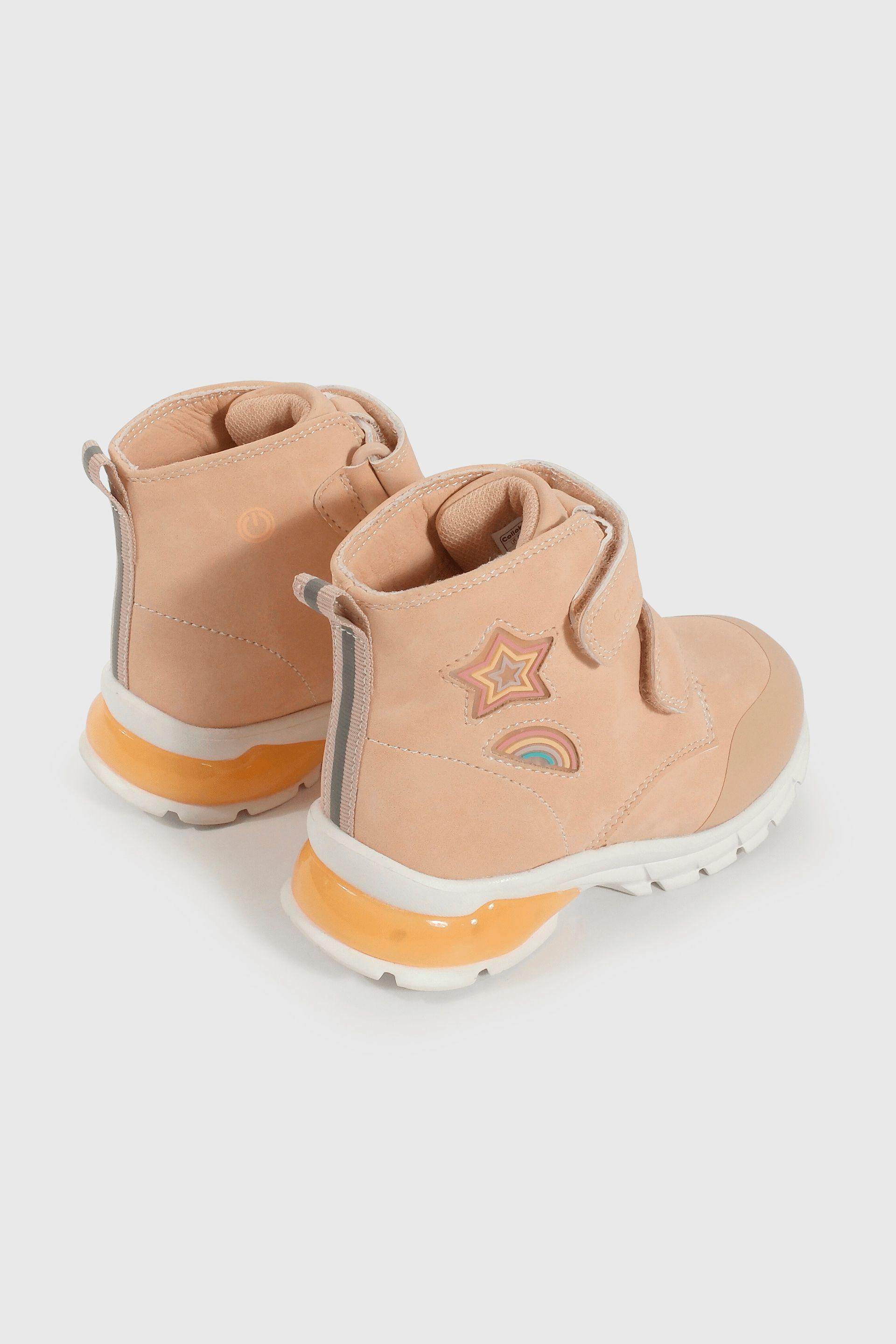 Botín Caminante con luces Rosado para Niña de 12 meses a 4 años-4